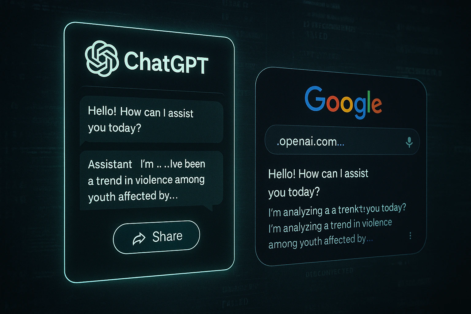 Geteilte ChatGPT-Gespräche erscheinen in Google-Suchergebnissen
