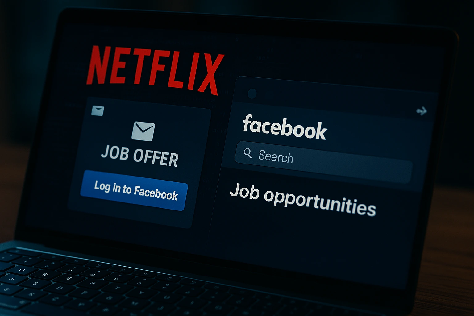 Netflix Phishing Campaign Targets Job Seekers on Facebook