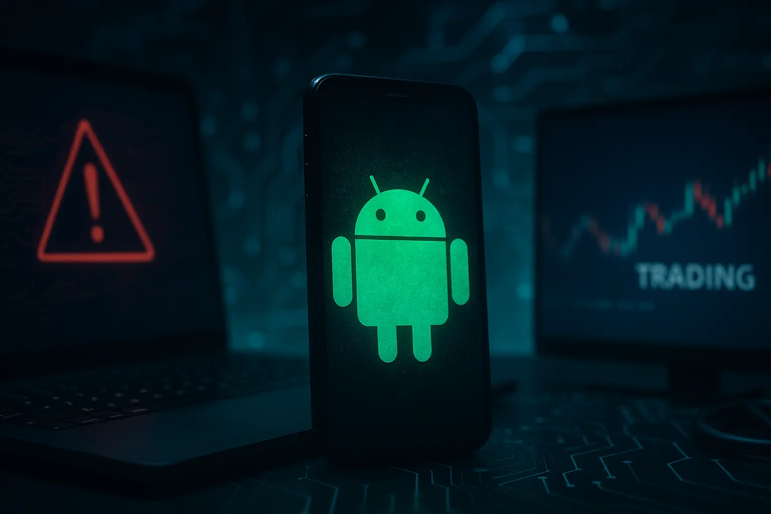 Brokewell Android-malware spredes via falske TradingView-annoncer