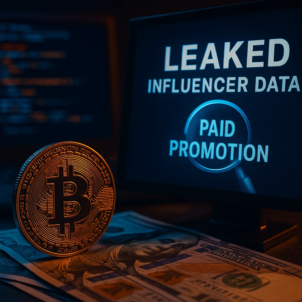 Crypto Influencer Leak Exposes Paid Promotions