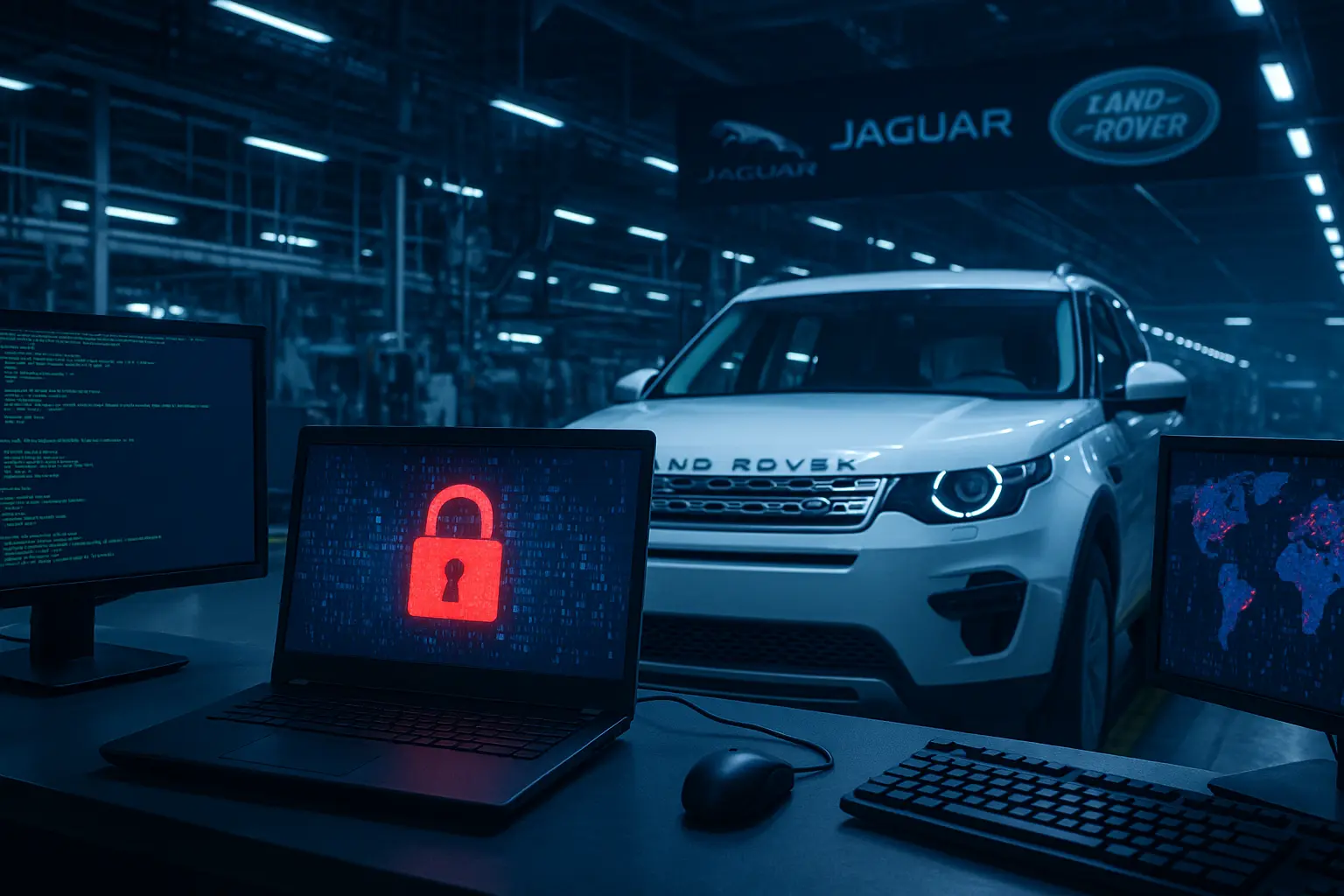 Jaguar Land Rover cyberhændelse forstyrrer driften