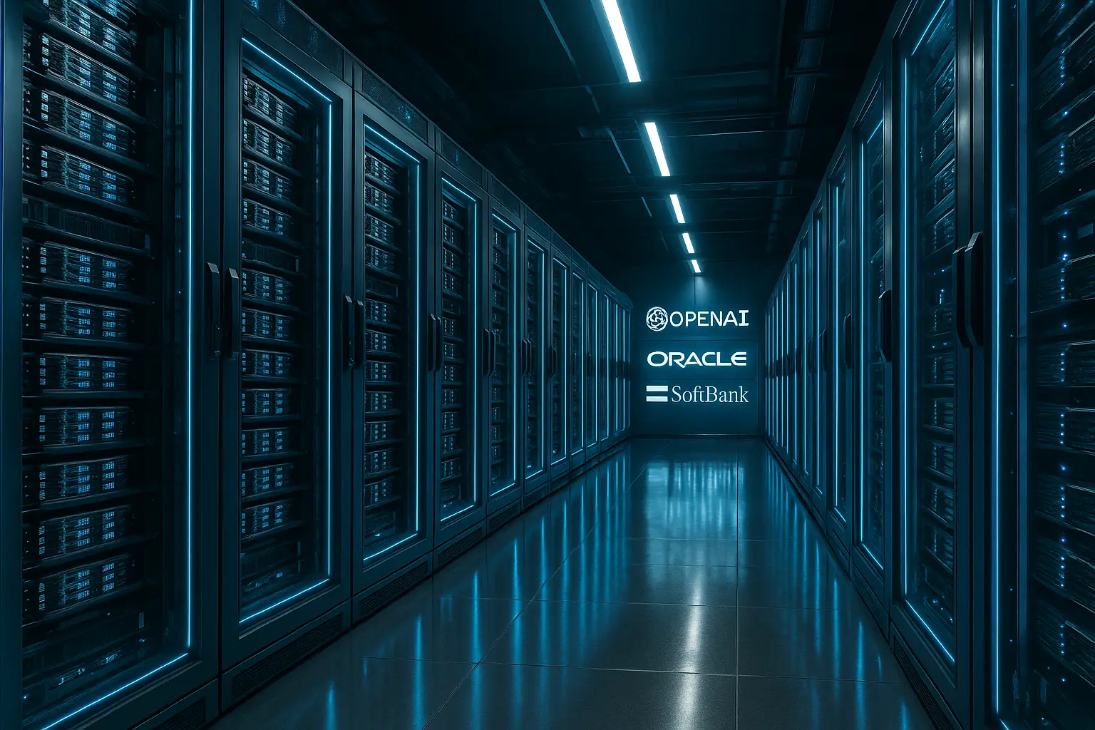 OpenAI, Oracle og SoftBank Stargate KI-datasentre