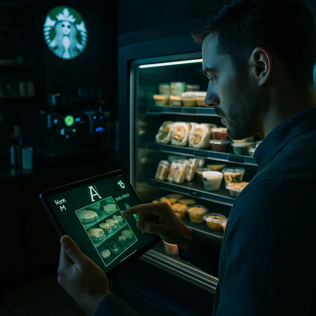 Starbucks AI Inventory Counting with NomadGo