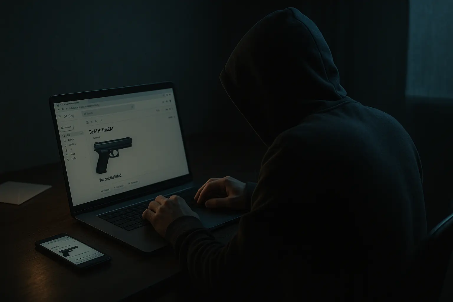 Schweiziskt bedrägeri med falska dödshot via e-post avslöjat