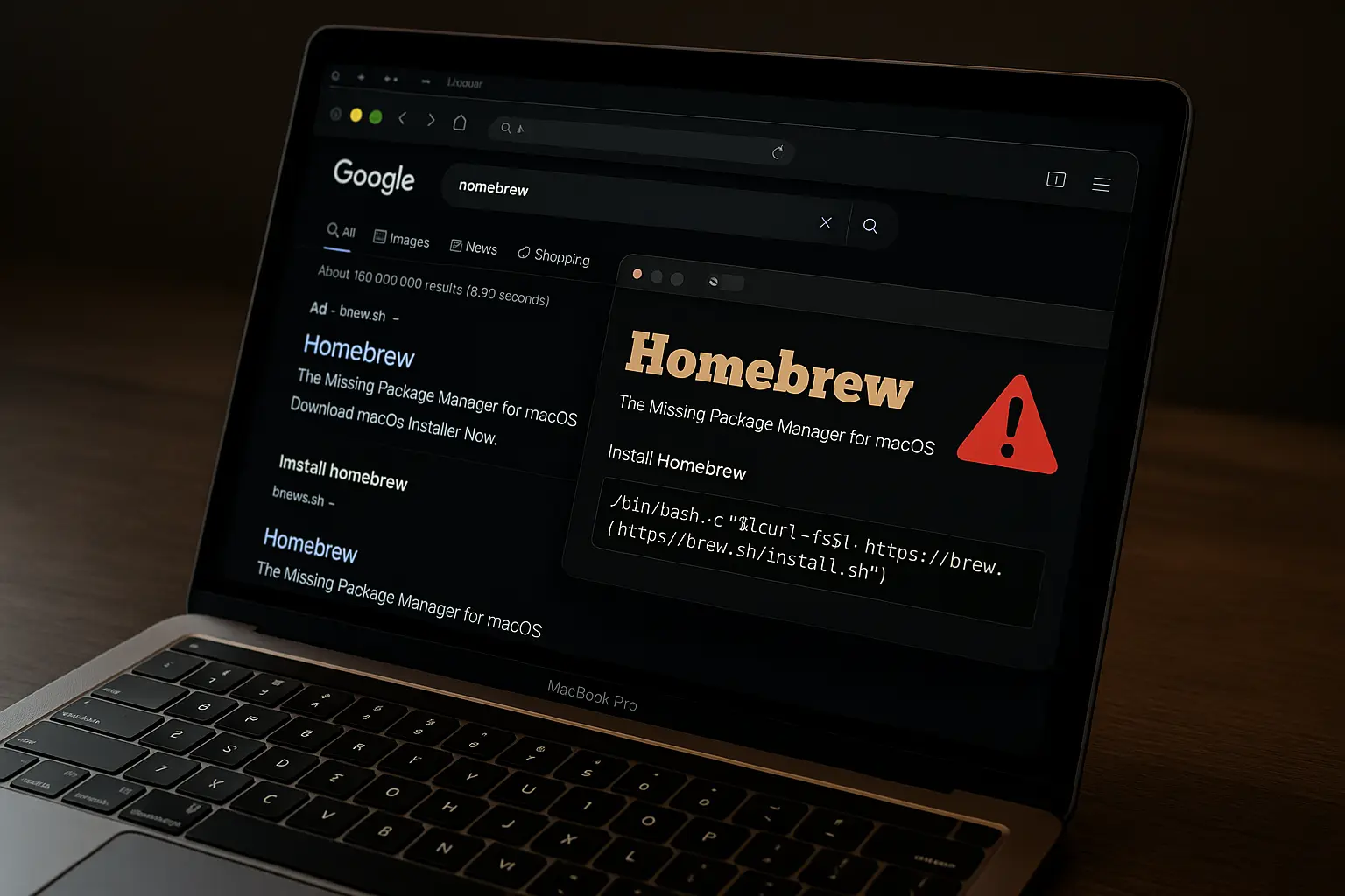 Fake Homebrew Sites Target Mac Users