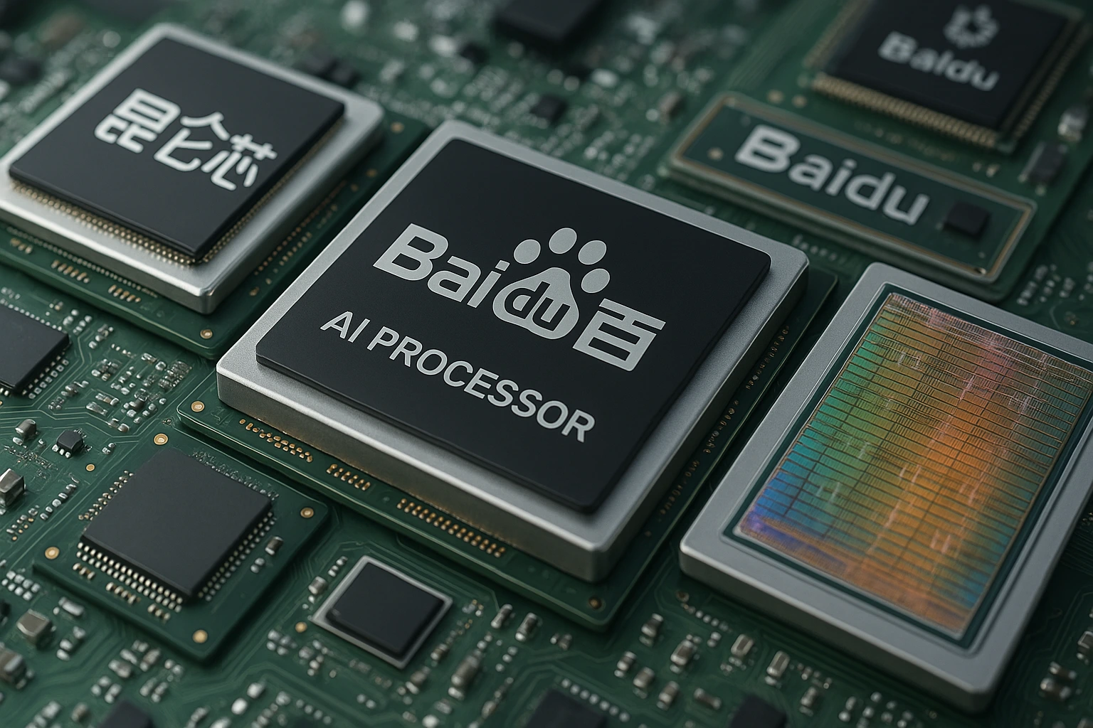 Baidus AI-processorer lanseras när Kina stärker sin inhemska chipkapacitet