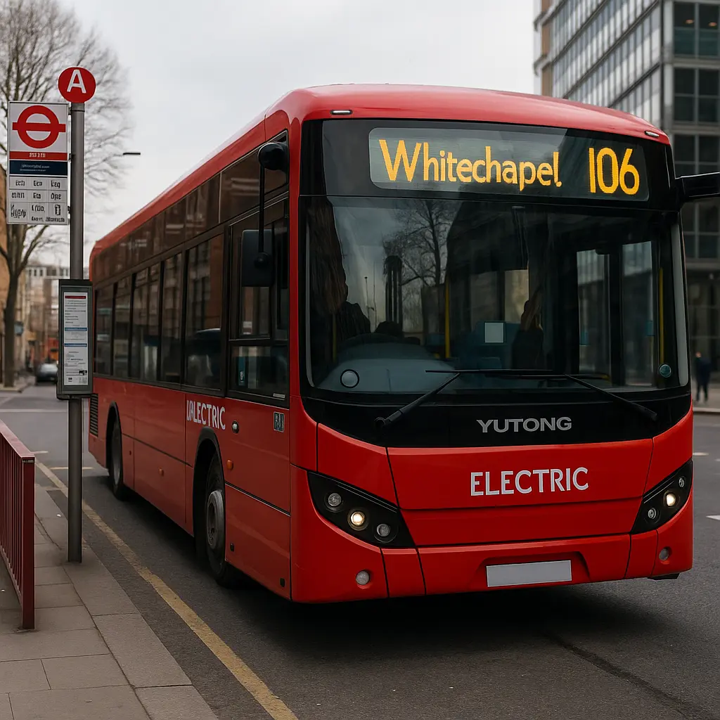 Storbritannien granskar Yutong-elbussar på grund av risker med fjärråtkomst