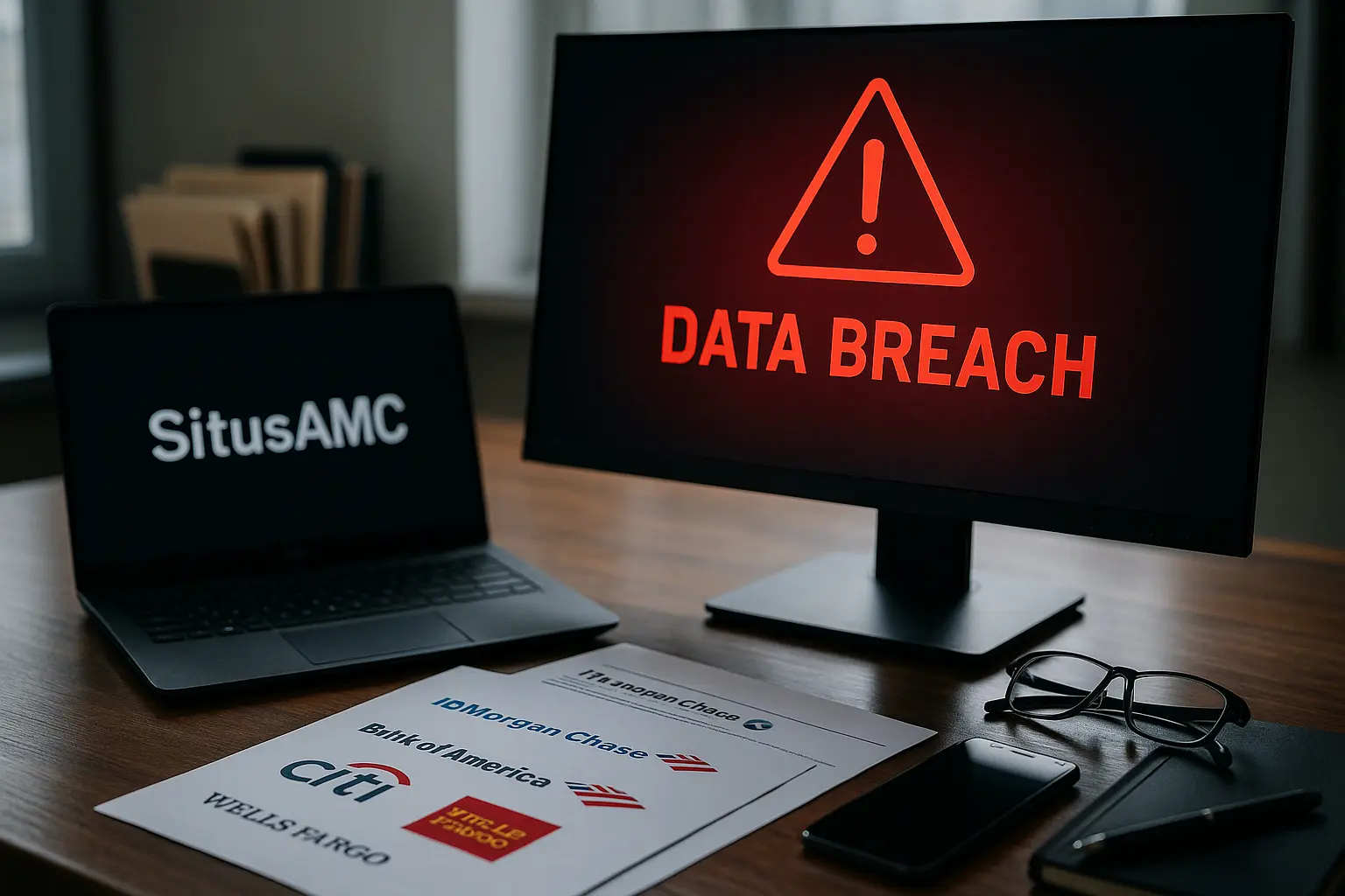 Leverantörsläckan hos SitusAMC avslöjar bankdata från stora aktörer
