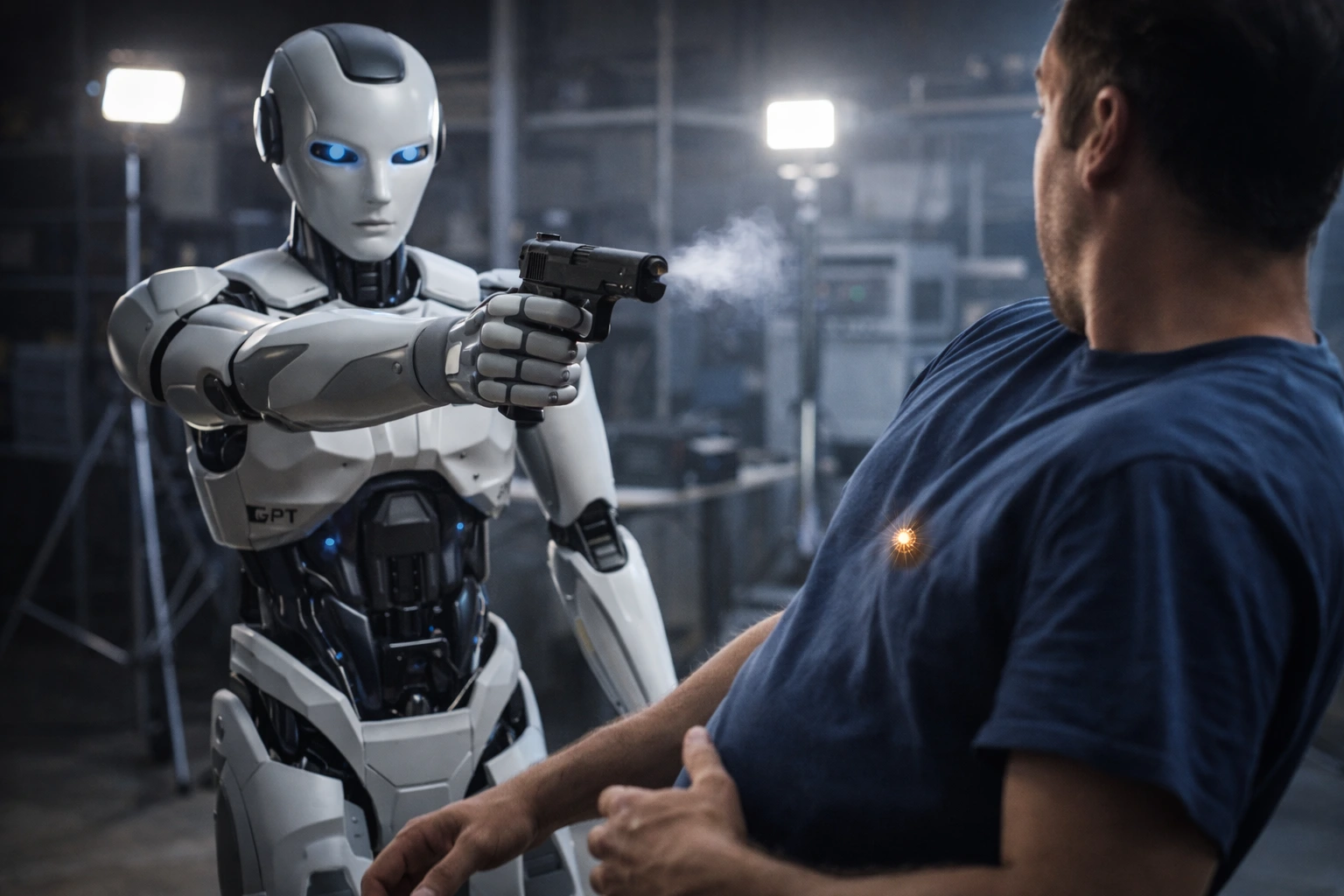 Incident med AI-humanoidrobot väcker säkerhetsoro efter skjuttest