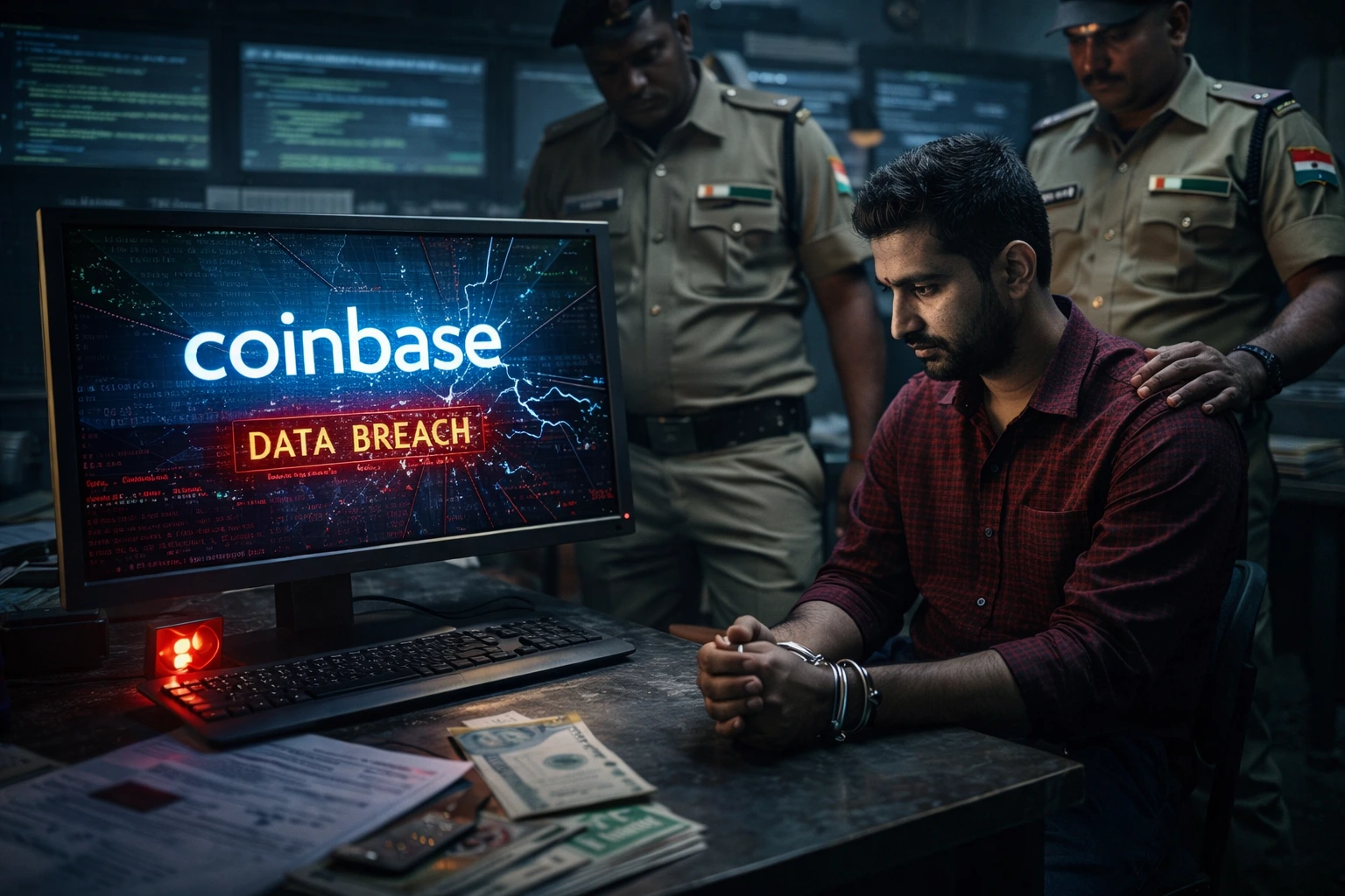 Coinbase-intrånget: gripande i Indien avslöjar insiderroll i dataläckan