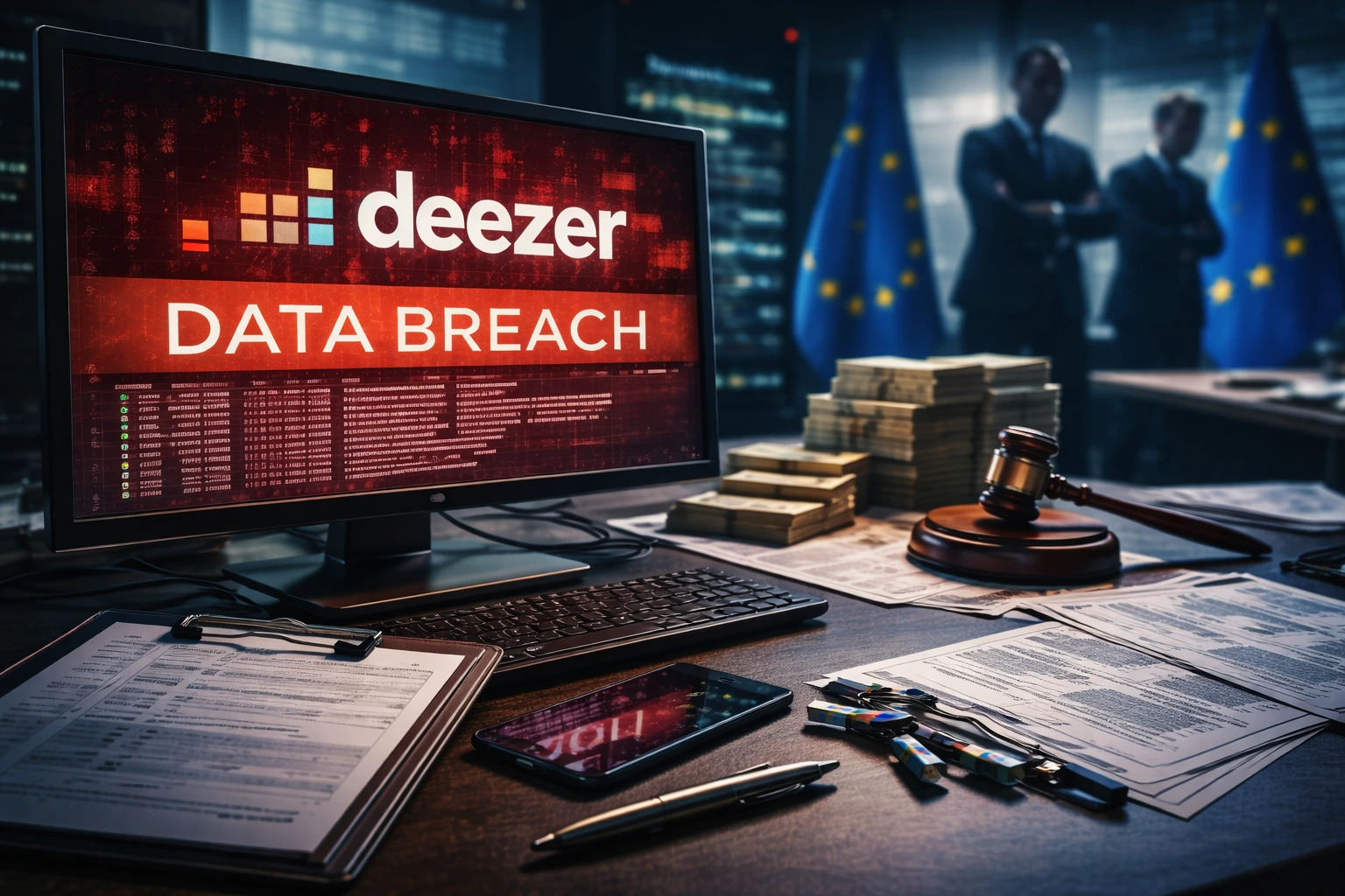 Deezer-databrudd gir reklamebyrå bot på 1 million euro
