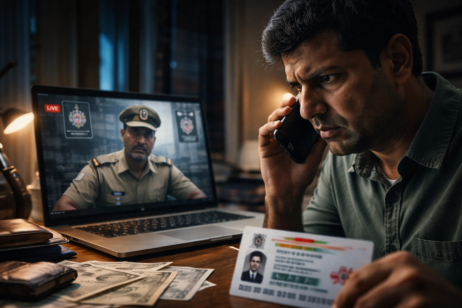 Digitaler Festnahmebetrug in Indien nutzt Ängste rund um Aadhaar