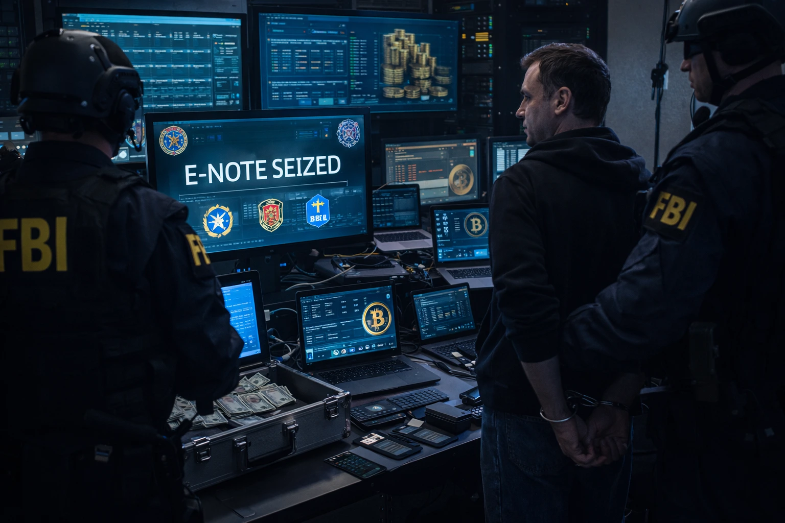 FBI zerschlägt E-Note-Netzwerk zur Krypto-Geldwäsche