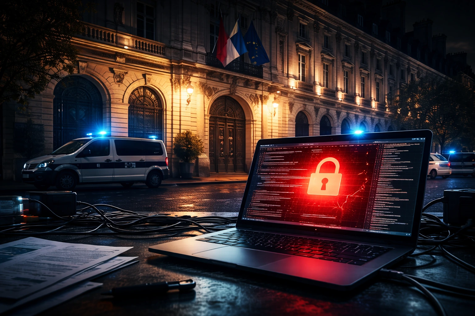 France Interior Ministry Data Breach Confirmed After Cyberattack
