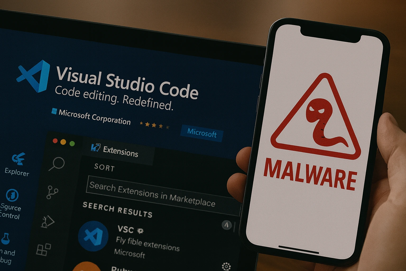 GlassWorm malware spreads through new wave of malicious VS Code extensions