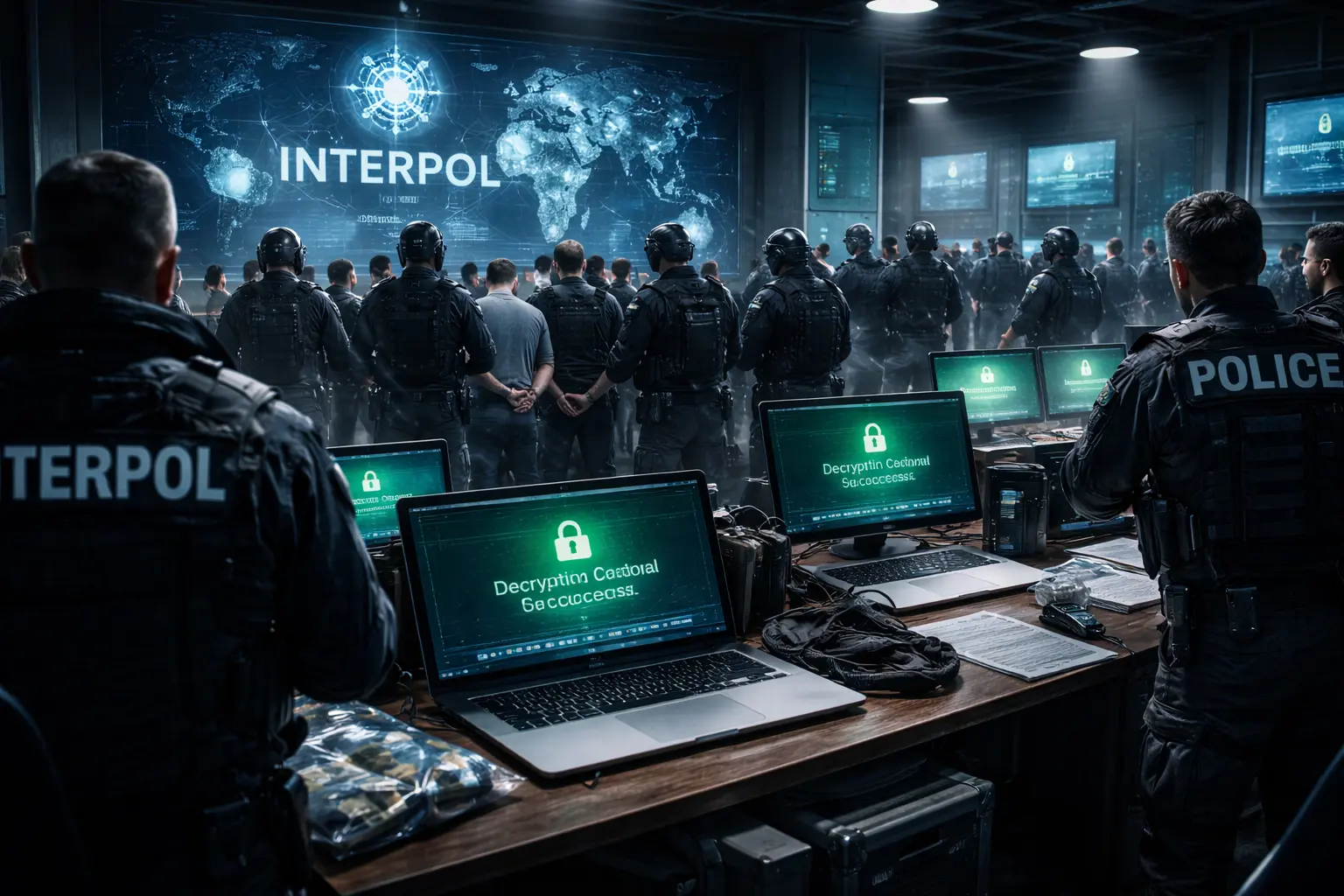 Interpol-operation dekrypterer ransomware og fører til hundredvis af anholdelser