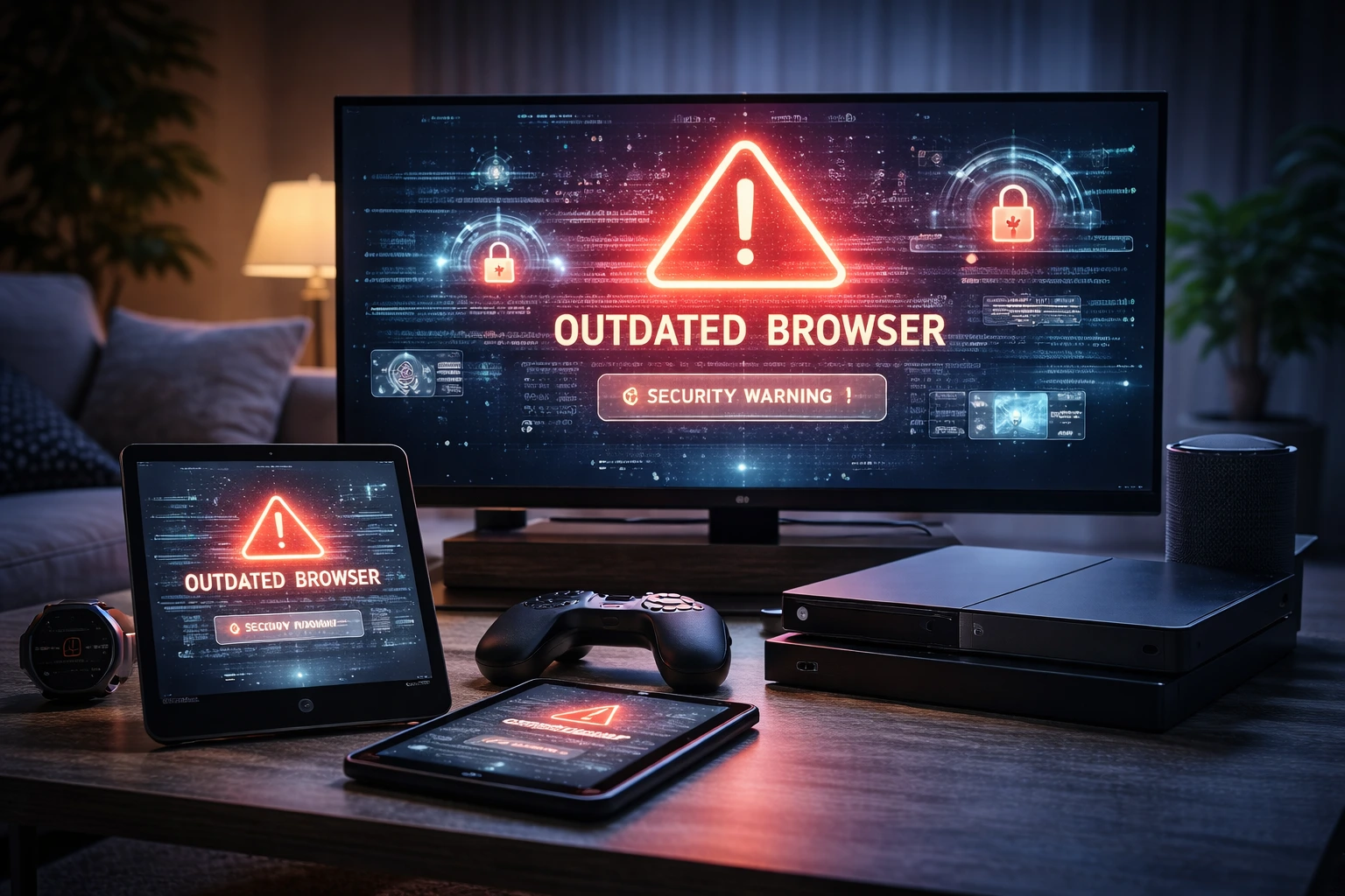 Föråldrade inbyggda webbläsare utsätter miljontals smarta enheter för risker