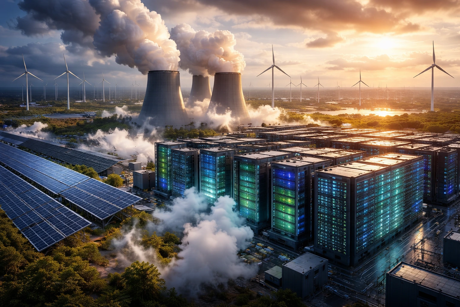 AI:s koldioxidavtryck och nettonoll pressas av stigande energibehov