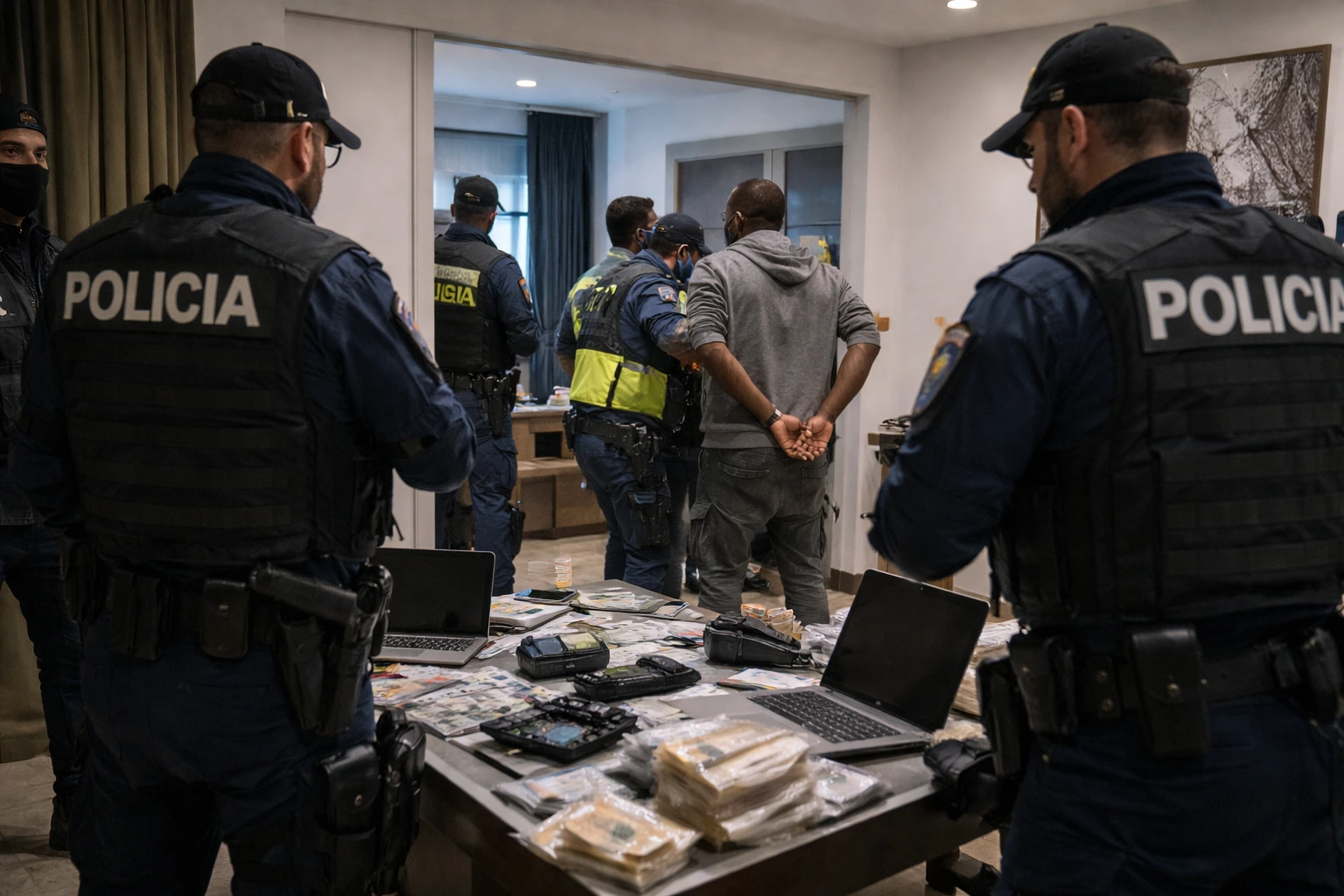 Black Axe-gripanden i Spanien efter omfattande cyberbrottsutredning