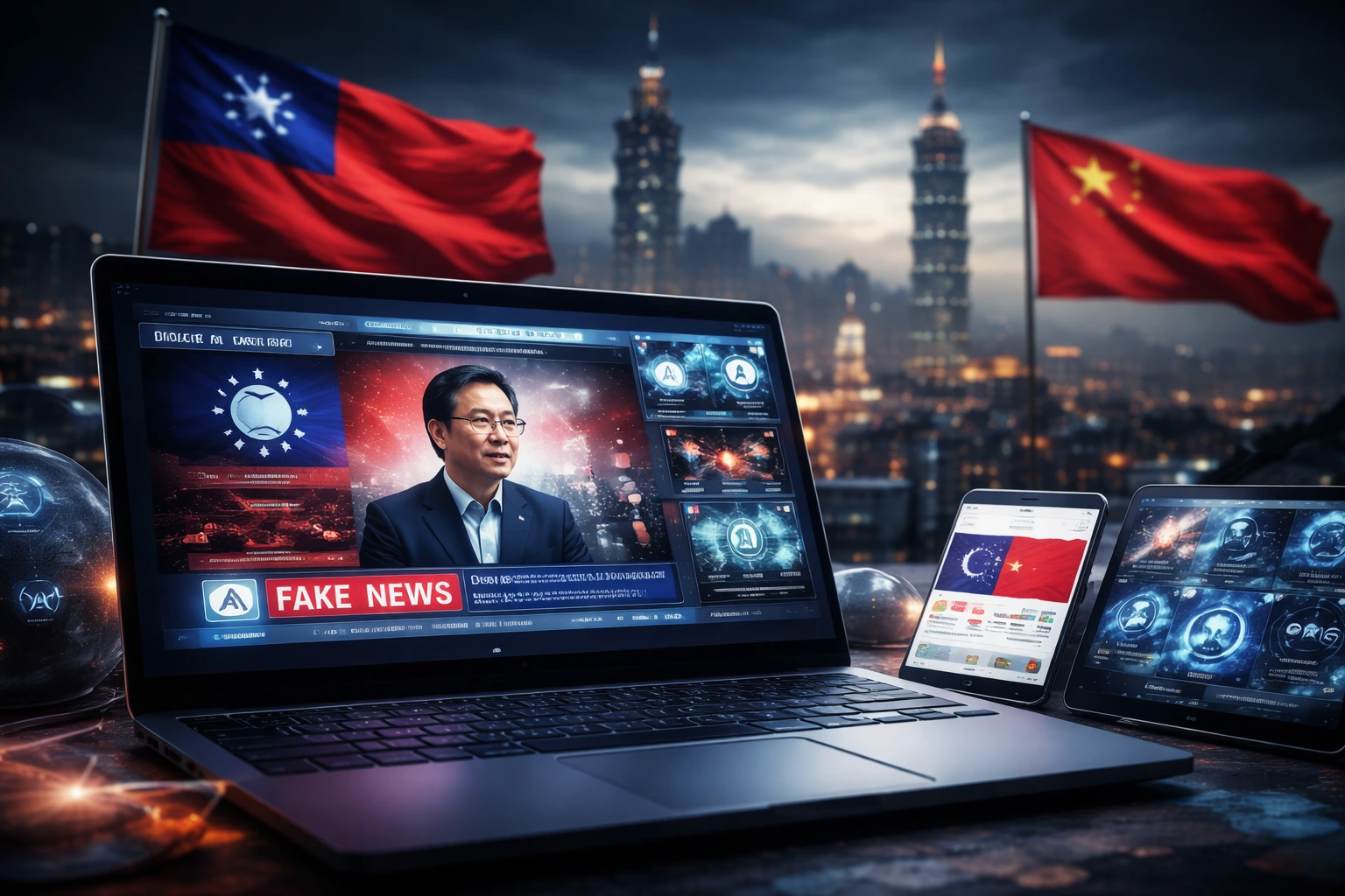 Kinas AI-drivna deepfake-kampanjer riktar in sig på Taiwans allmänna opinion