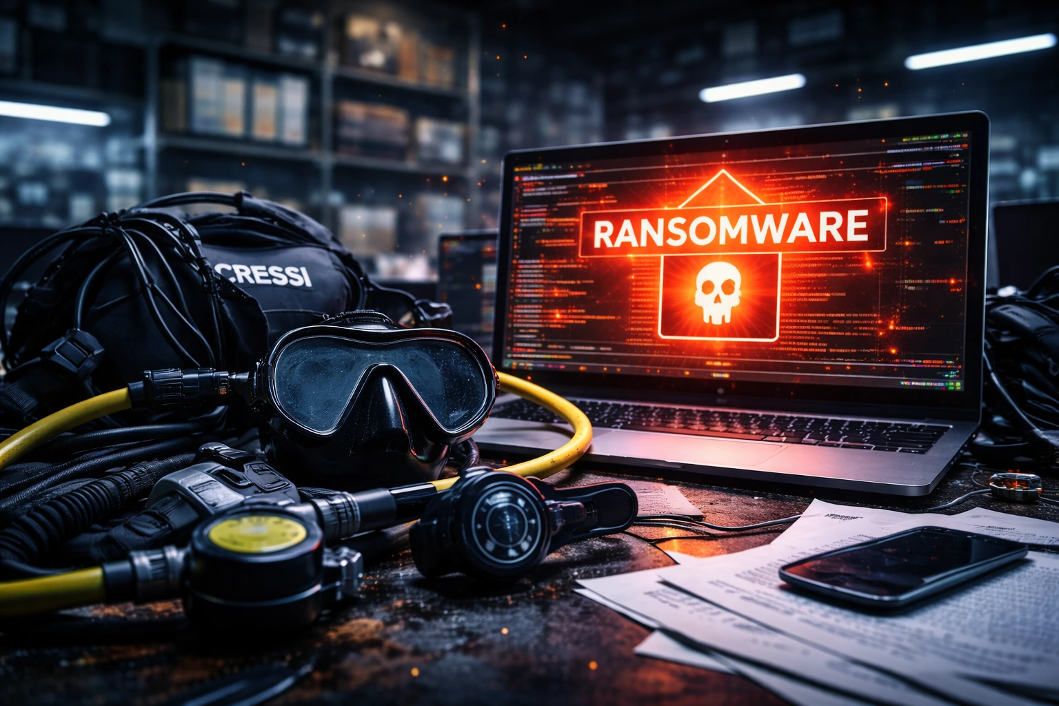 Cressi drabbas av ransomwareattack som slår mot dykutrustningsvarumärket