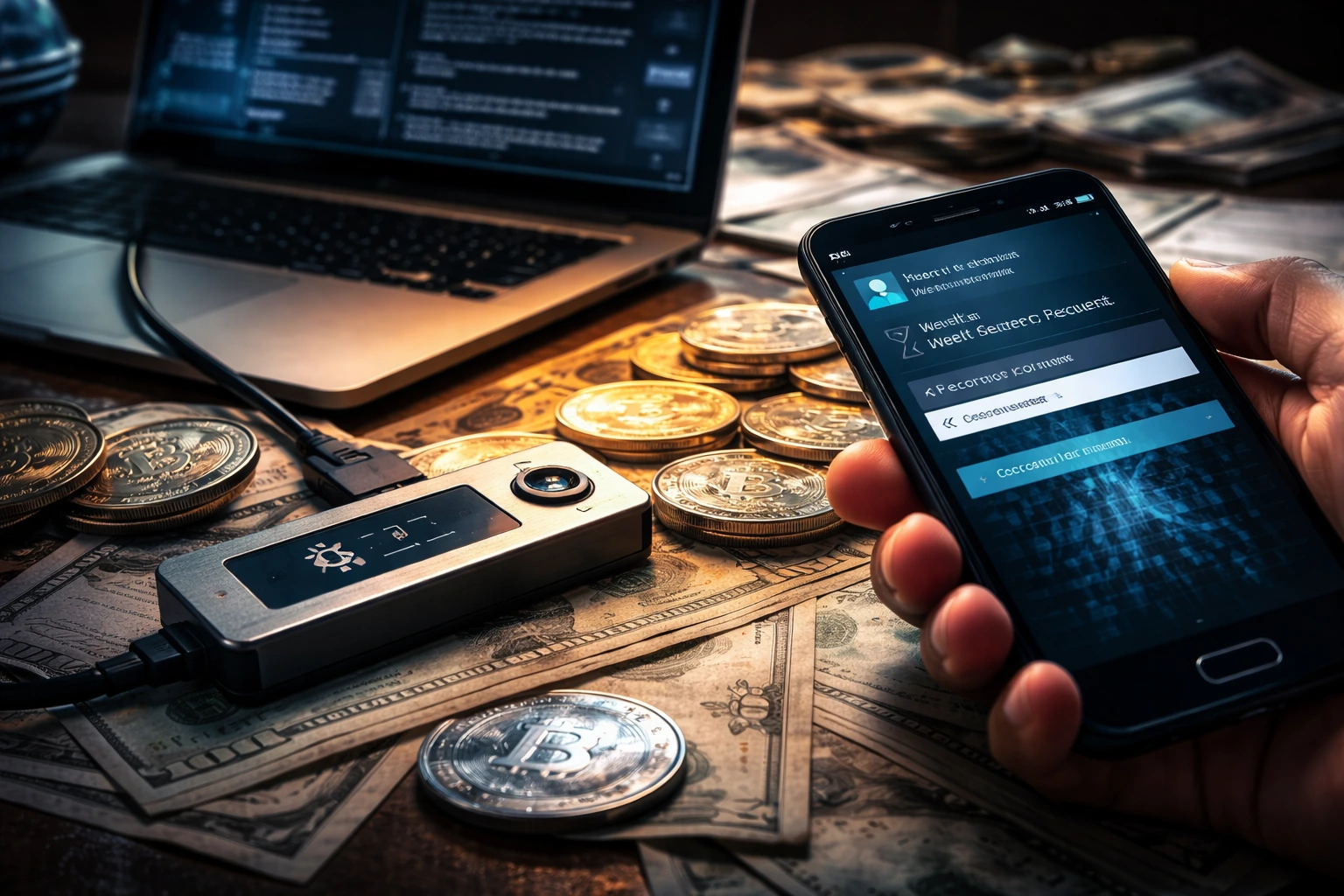 Betrug mit Krypto-Hardware-Wallets erbeutet 282 Millionen Dollar durch Social Engineering