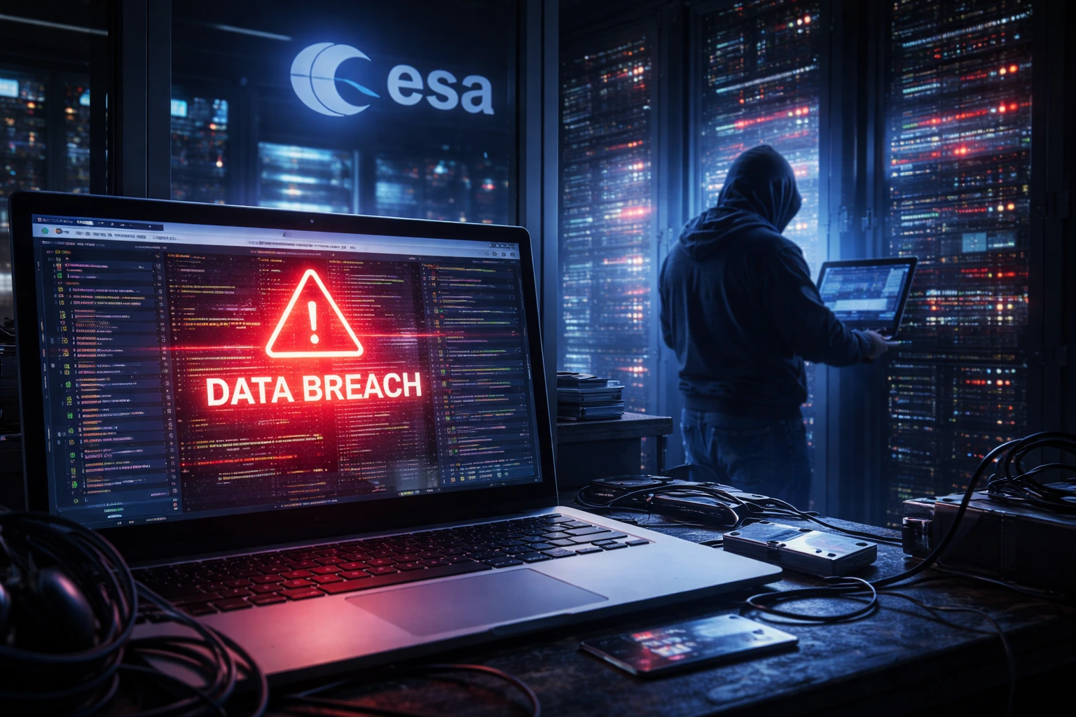 Den Europæiske Rumorganisation bekræfter databrud efter eksterne servere blev kompromitteret