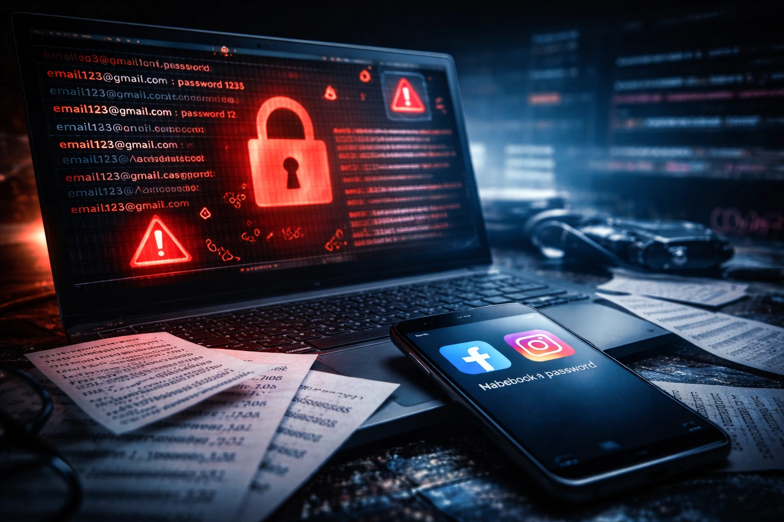 Facebook Instagram-adgangskodelæk afslører millioner af stjålne loginoplysninger