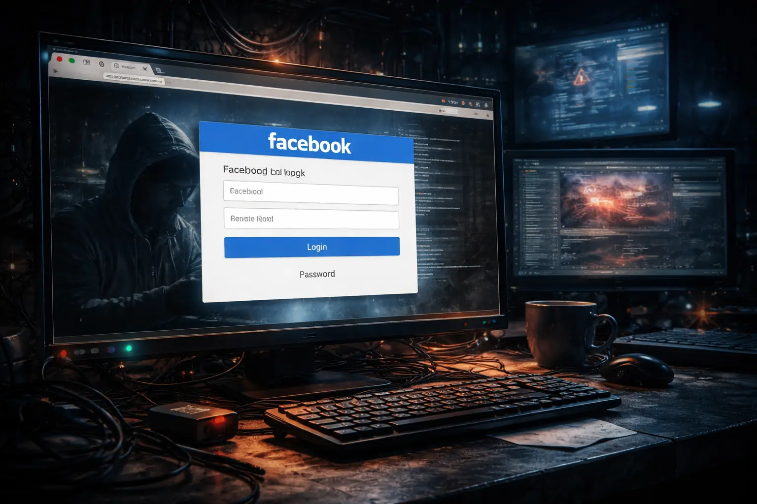Facebook browser-in-browser-phishing stjæler loginoplysninger via falske pop-op-vinduer