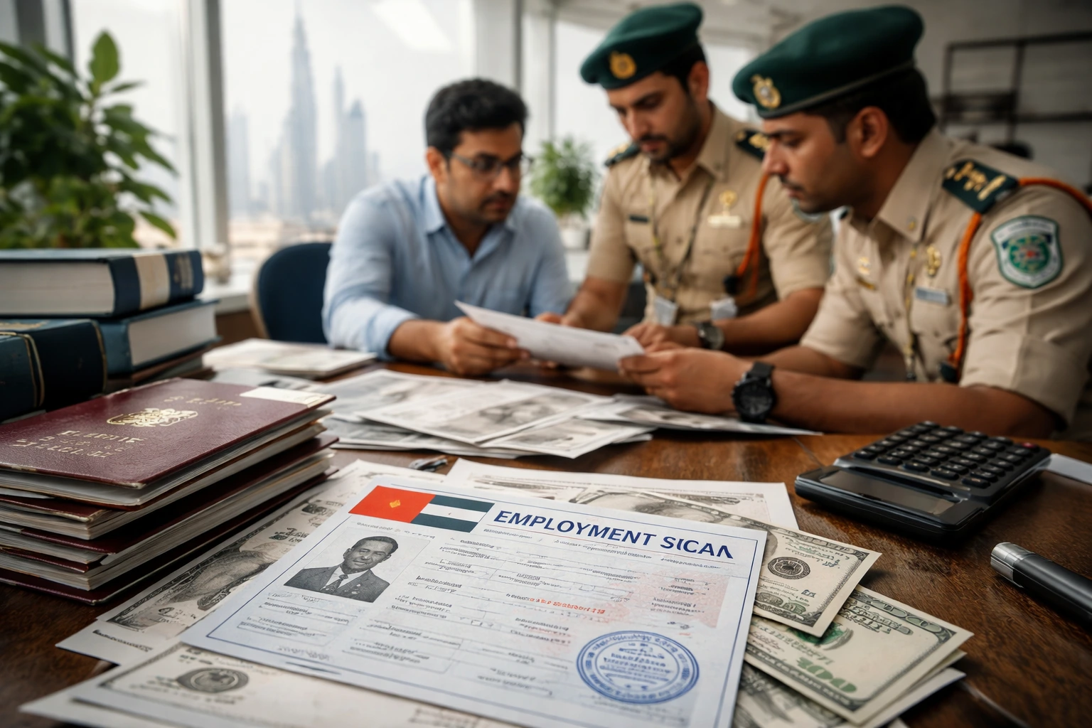 Falska arbetsvisumbedrägerier får Dubai-polisen att utfärda varning