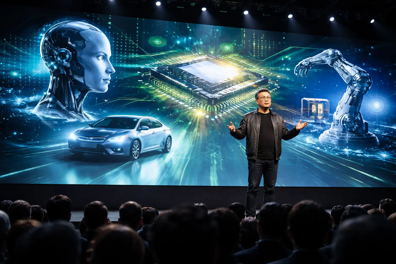 Jensen Huangs CES 2026-keynote avslöjar Nvidias AI-strategi