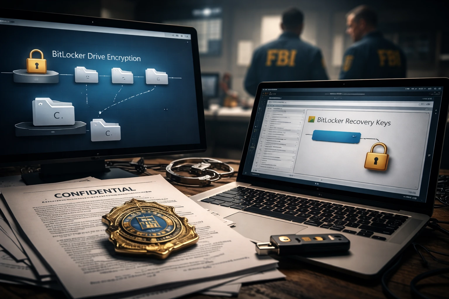 Microsoft teilt BitLocker-Verschlüsselungsschlüssel mit dem FBI und weckt Datenschutzbedenken