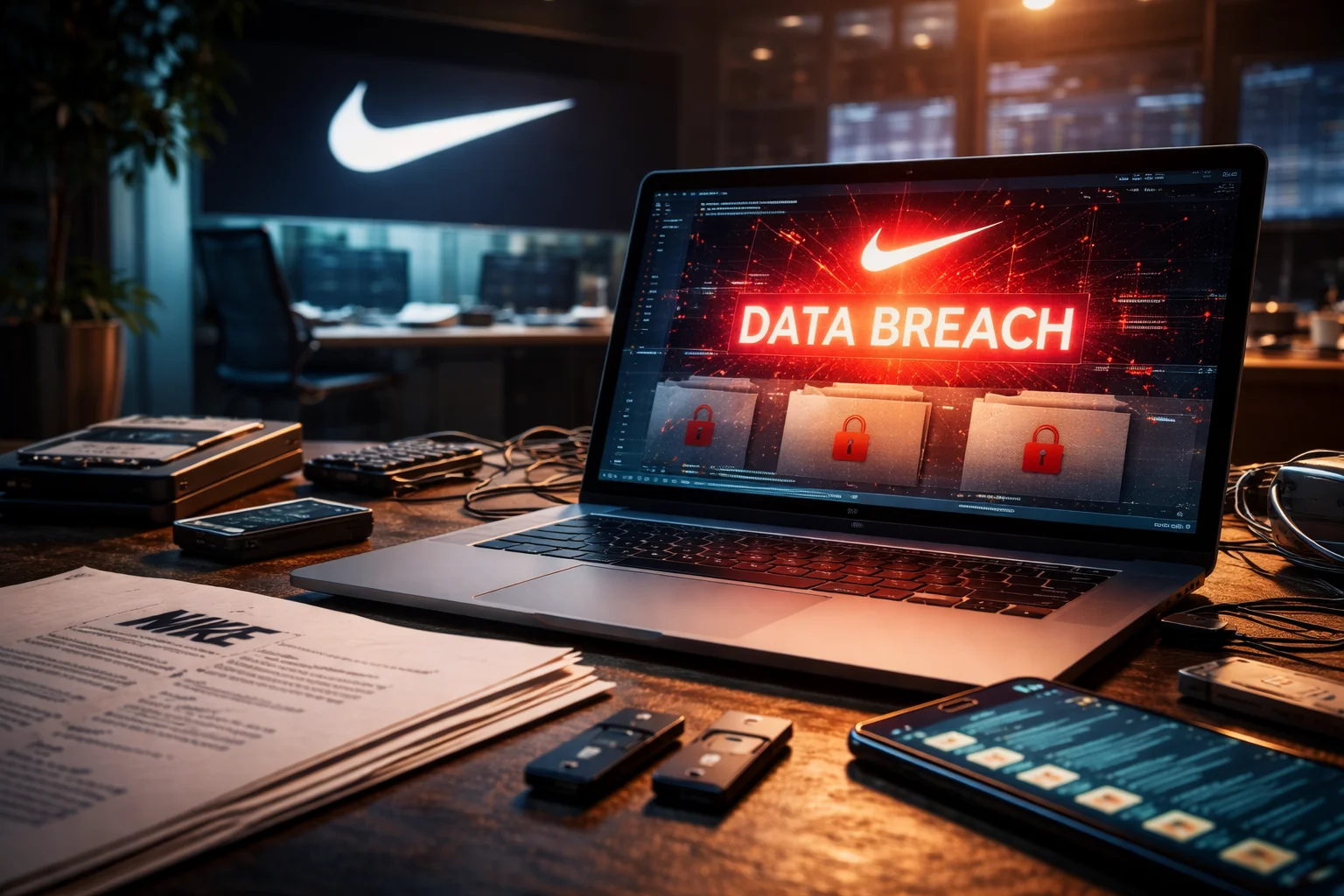 Nike untersucht Datenleck nach Erpressungsfreigabe