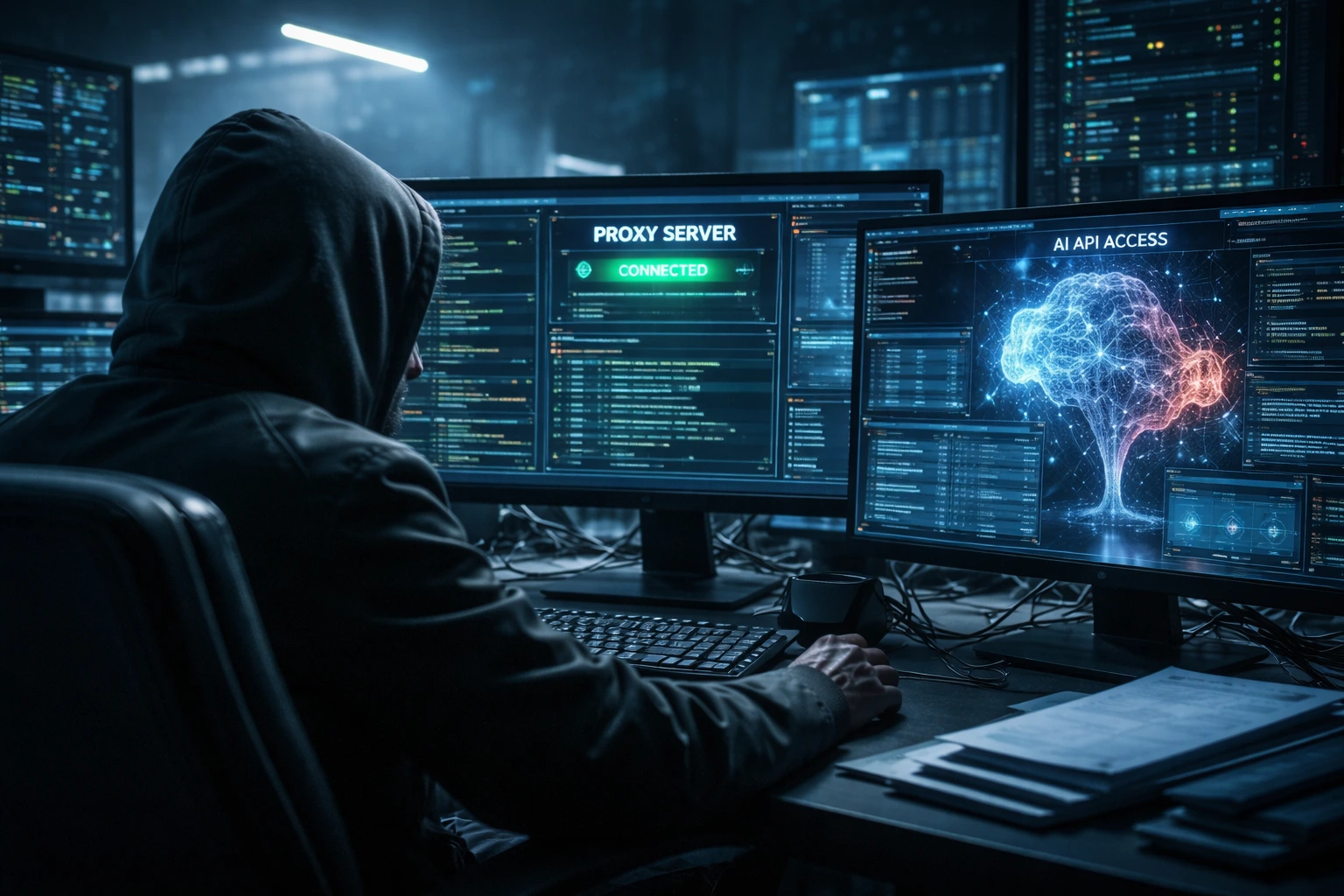 Hackare utnyttjar felkonfigurerade proxyservrar för att få tillgång till betalda LLM-tjänster