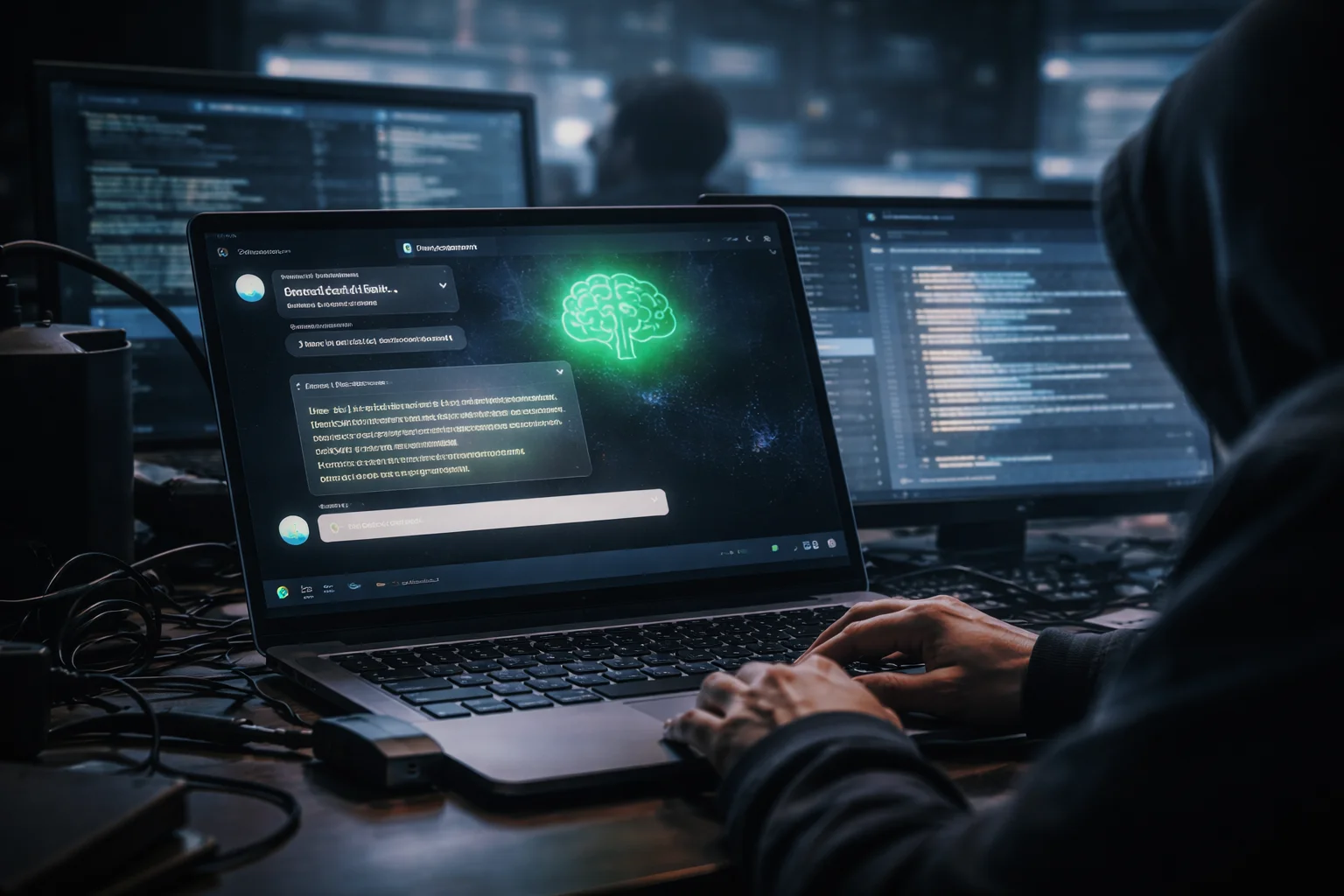 AI-malwarekommunikation döljs i chattjänster