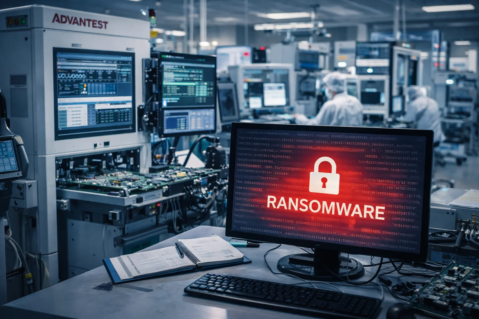 Advantest-ransomwareangrep påvirker leverandør av chiputstyr