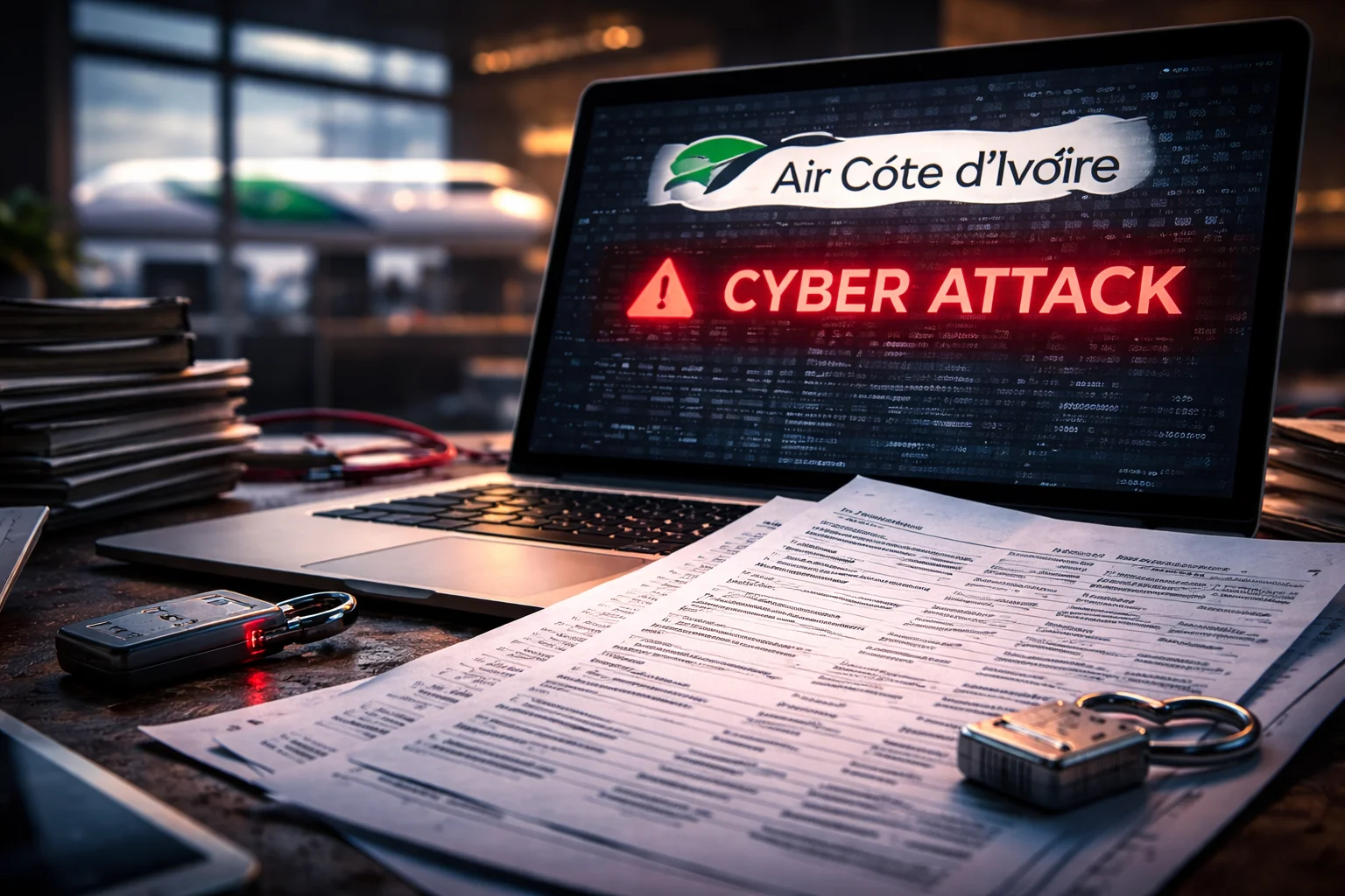 Cyberattack mot Air Côte d’Ivoire leder till datastöld