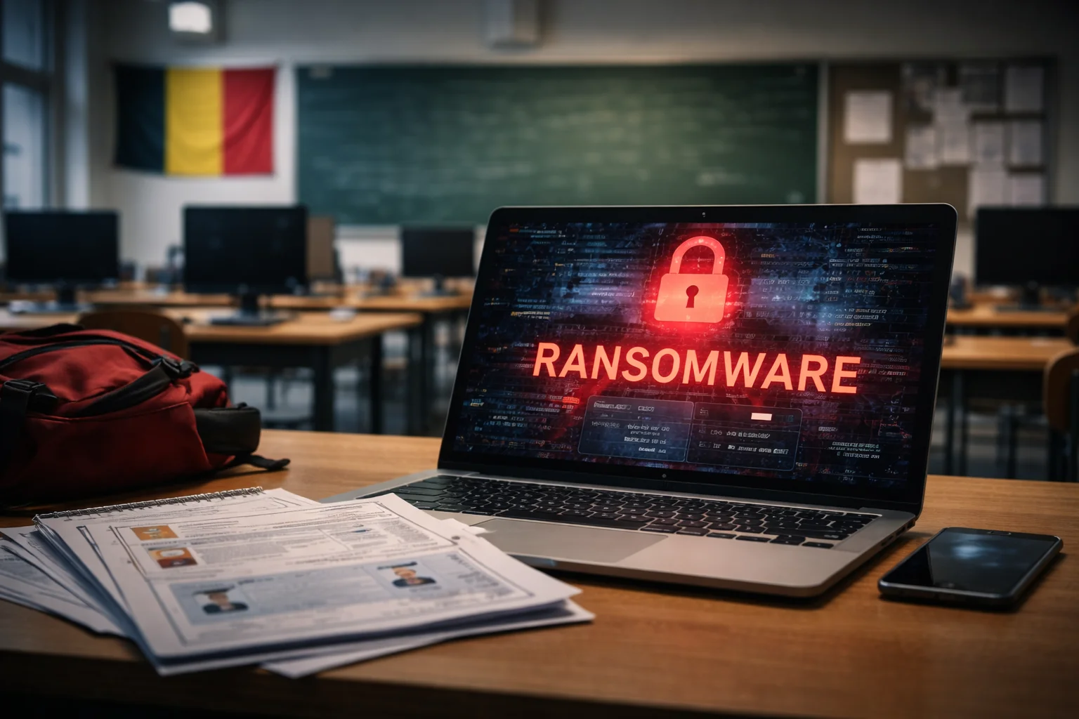 Belgiskt skolransomwareangrepp riktar in sig på elevdata