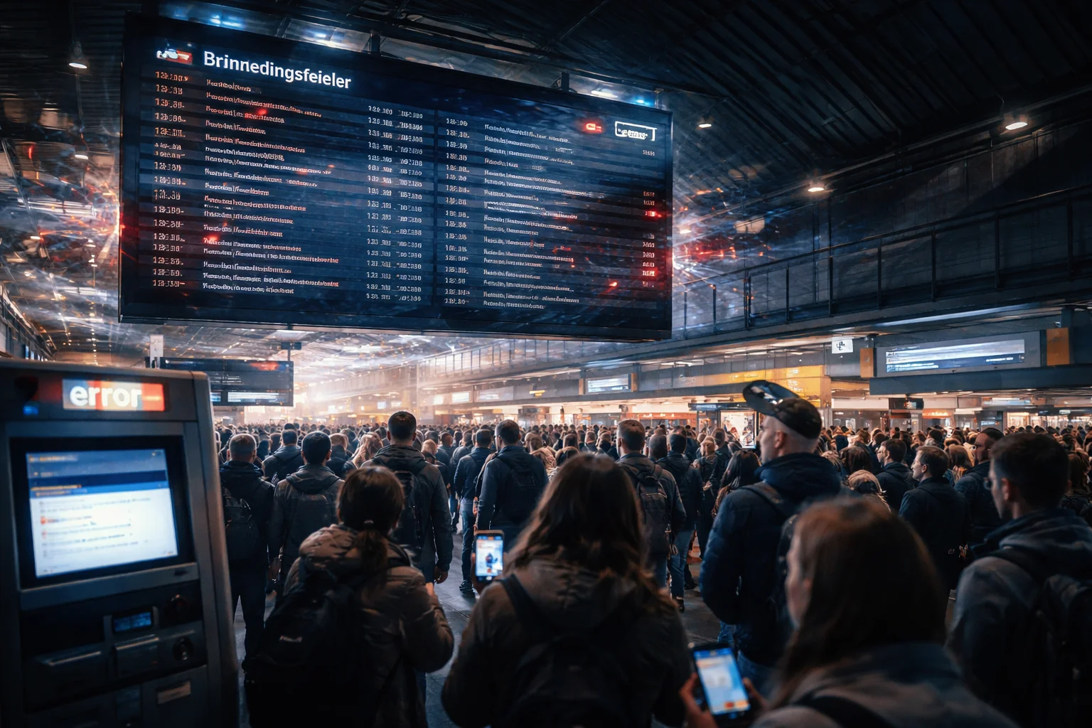 Deutsche Bahn DDoS-attack stör järnvägstjänster