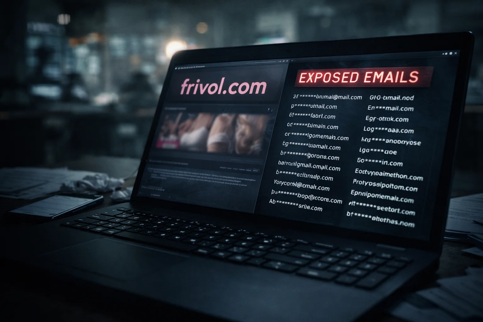 Frivol.com-e-postläcka exponerar 479 000 användare