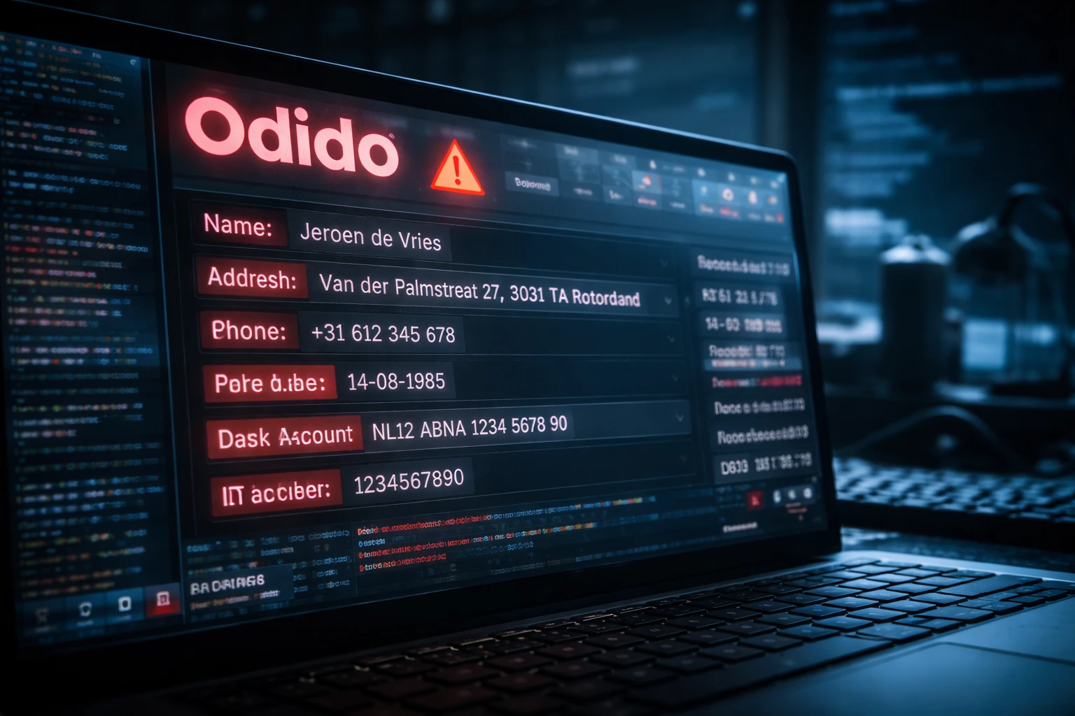 Odido-databrudd eksponerer identiteten til 6,2 millioner kunder