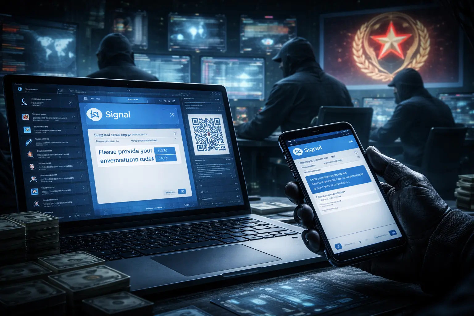 Signal account targeting