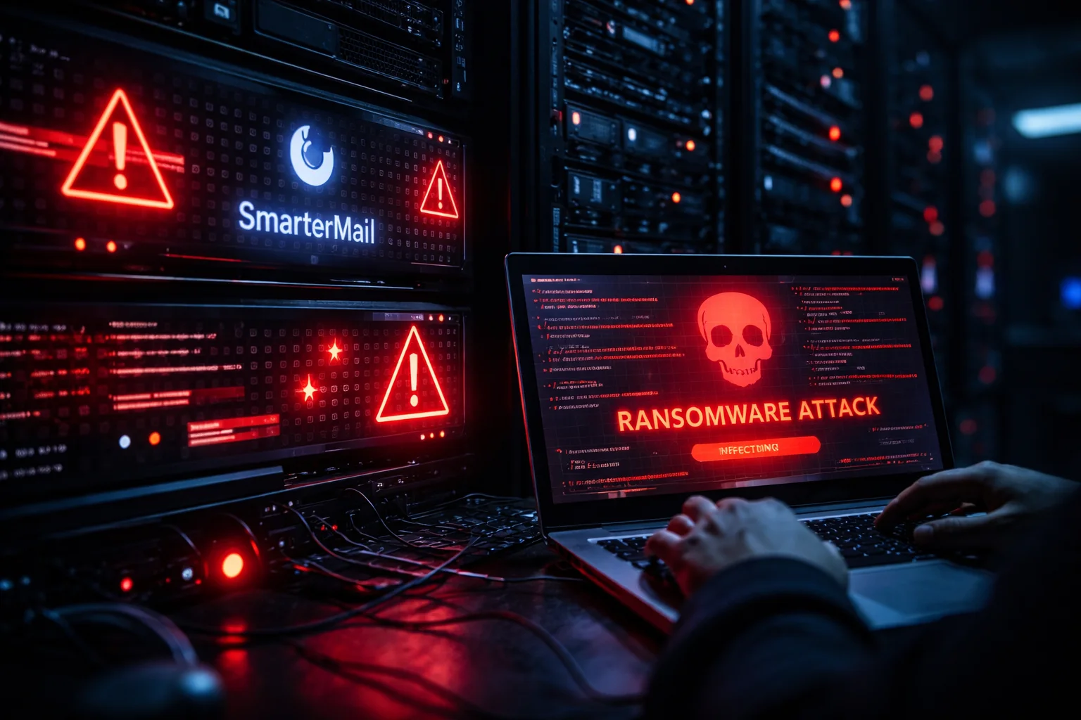 SmarterMail RCE-sårbarhet utnyttes i ransomware-angrep