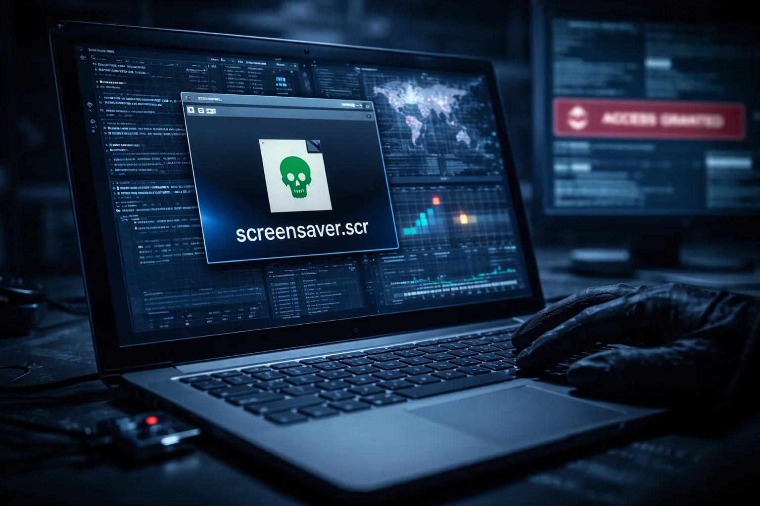 Windows screensaver attacks: How attackers abuse .scr files to deploy remote tools