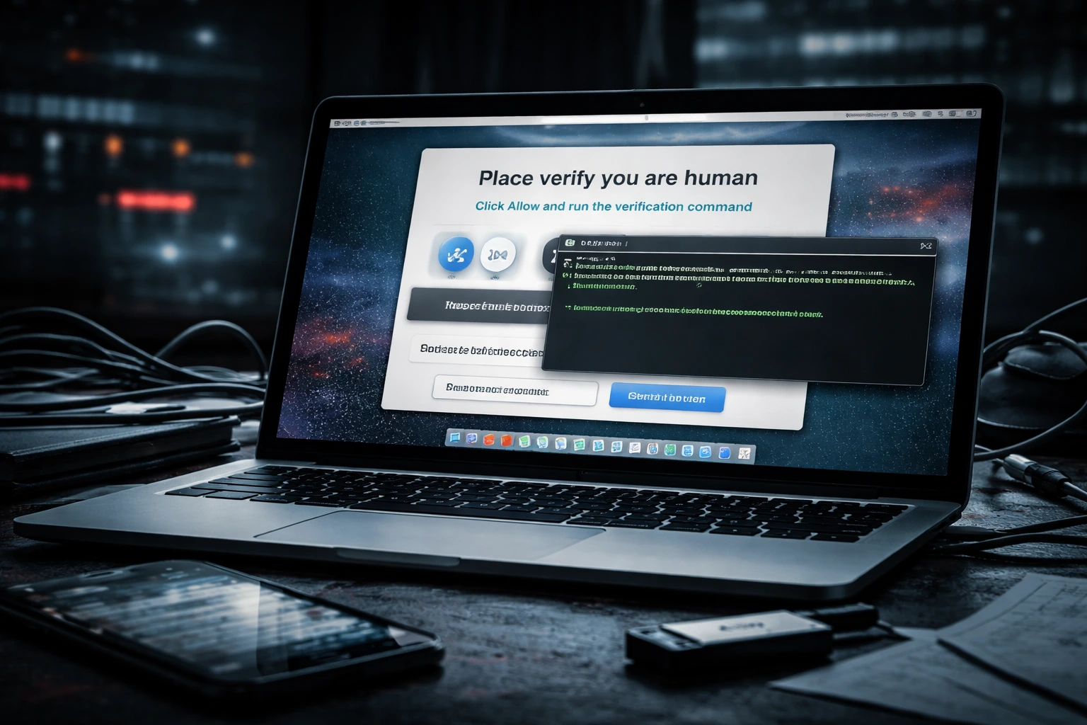 Infinity Stealer macOS malware targets users through ClickFix lures