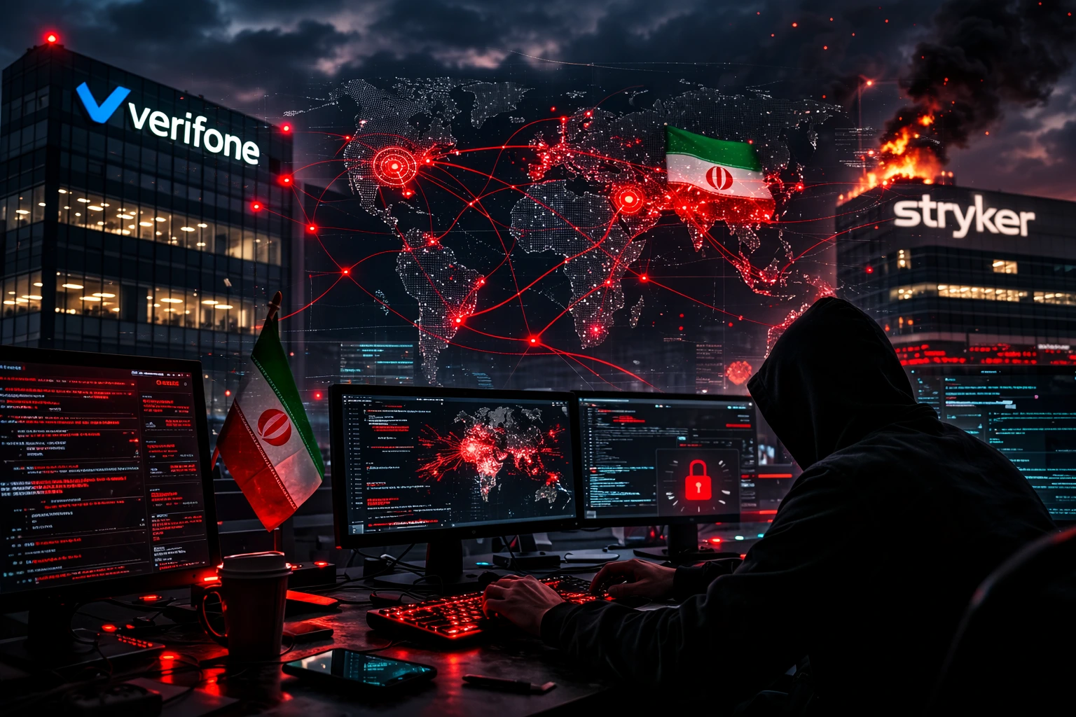 Iran-Linked Handala Hackers Claim Attacks on Verifone and Stryker