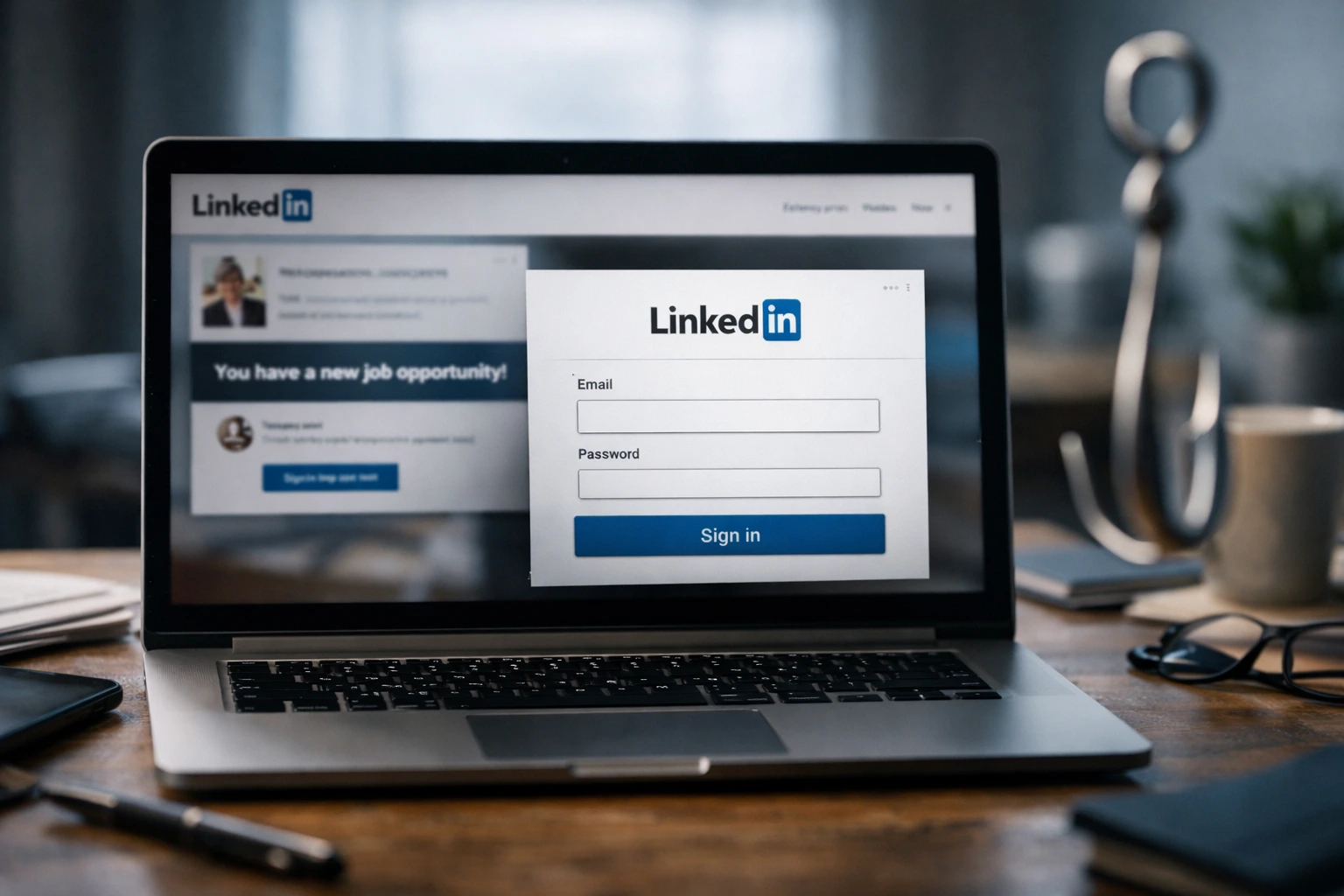 LinkedIn-Phishing nutzt gefälschte Jobangebote, um Zugangsdaten zu stehlen