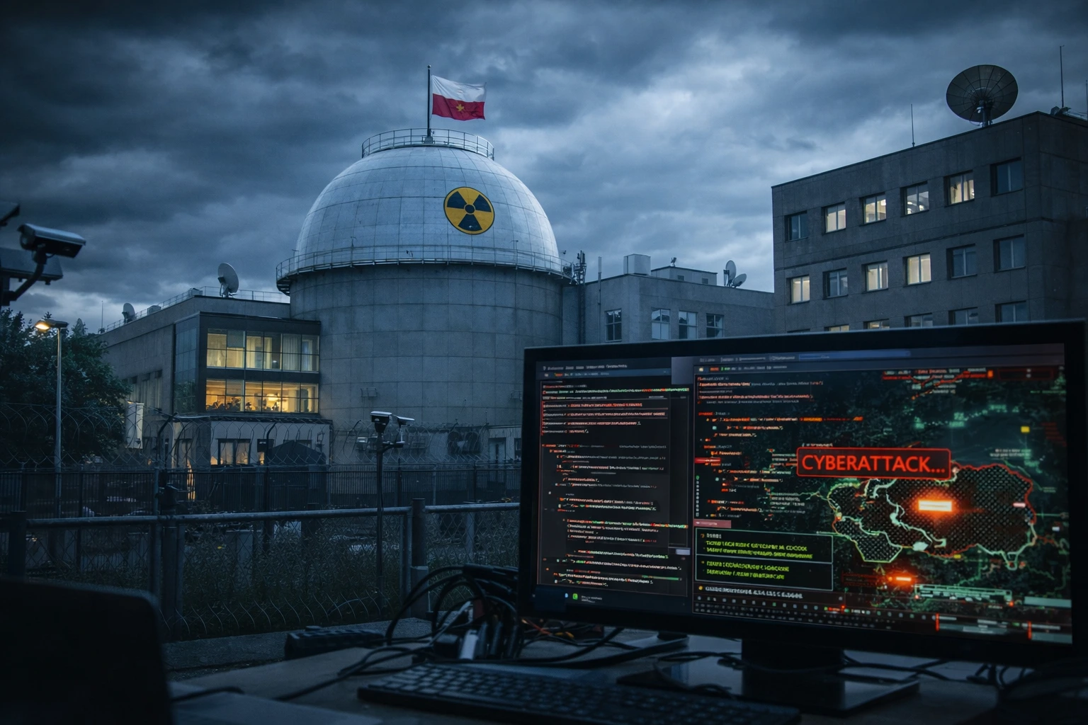 Polens kärnforskningscentrum utsatt för cyberattack