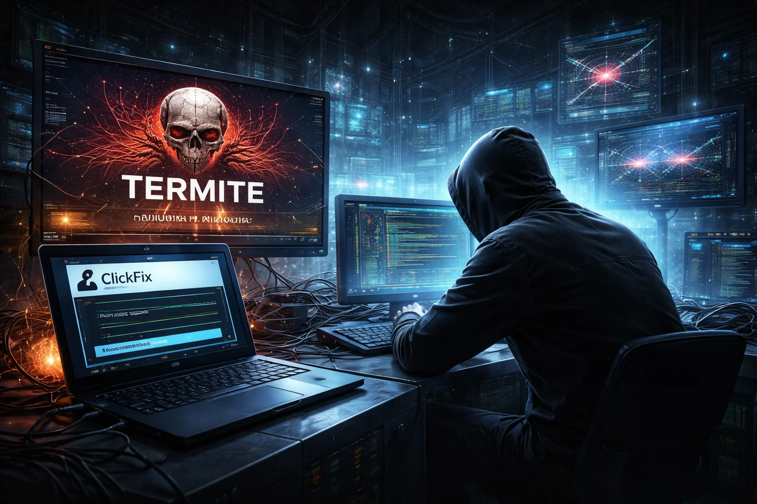 Termite Ransomware Linked to ClickFix and CastleRAT Attacks