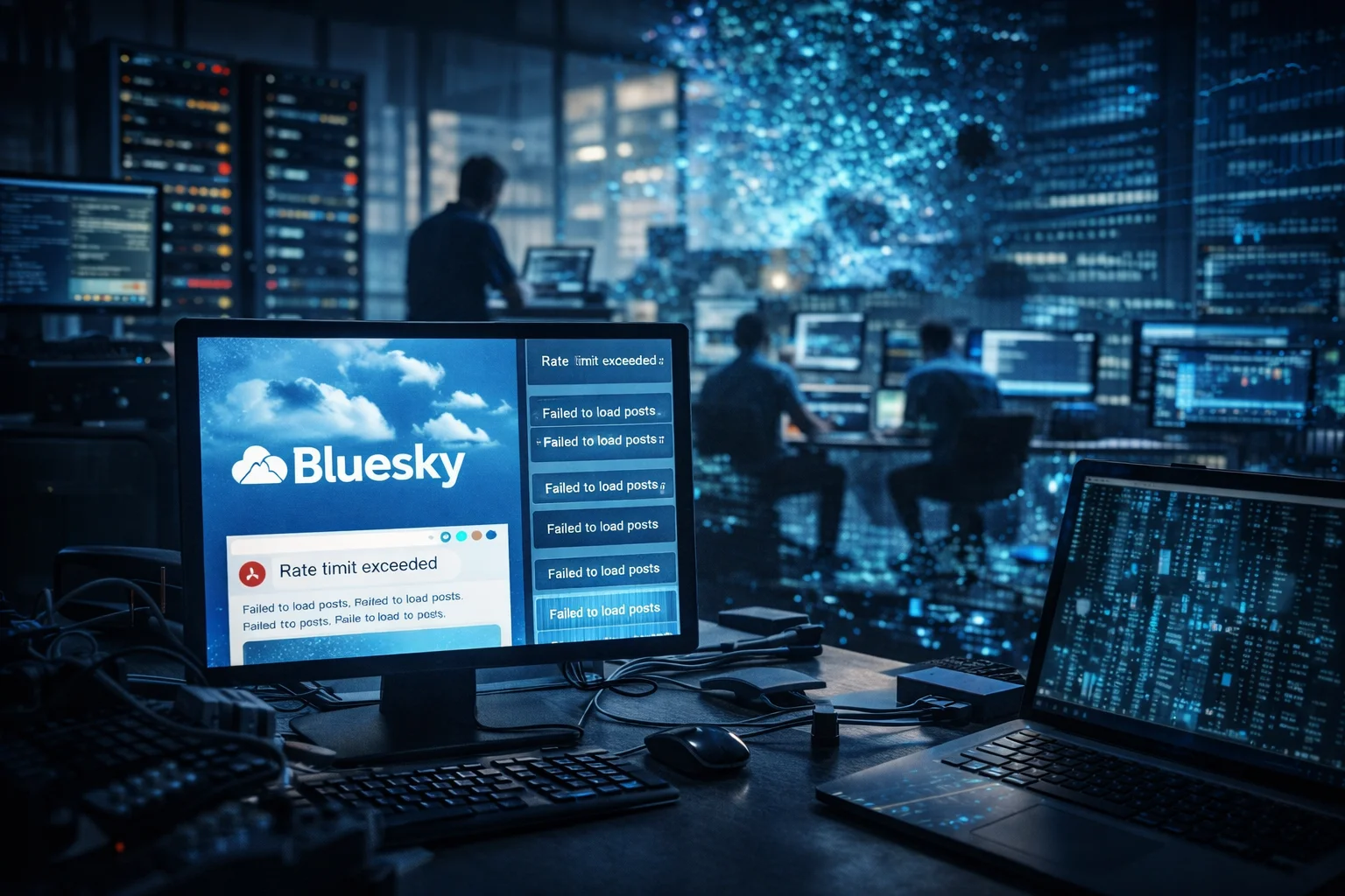 Bluesky DDoS Attack